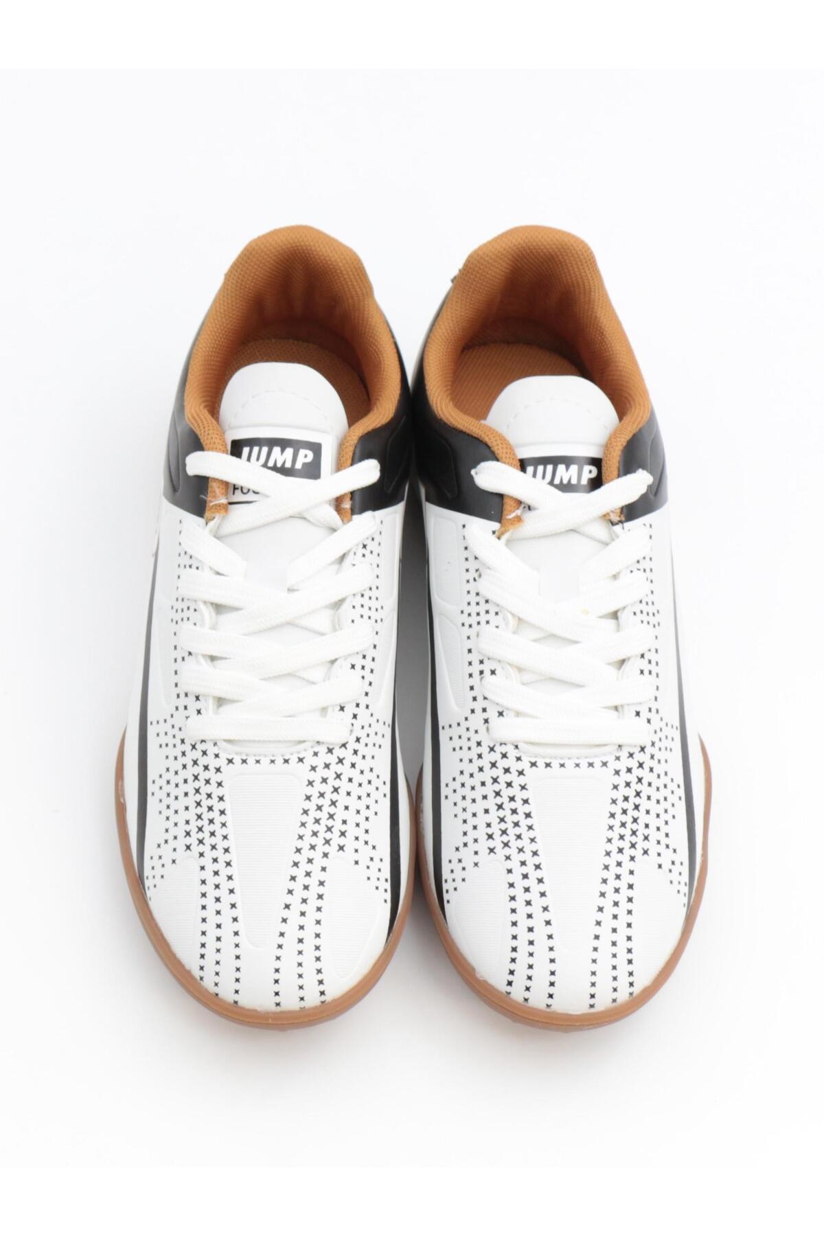 30548 Beyaz Siyah 40-45 Erkek Kauçuk Taban Halı Saha / Beden : 43 / Cinsiyet : Erkek