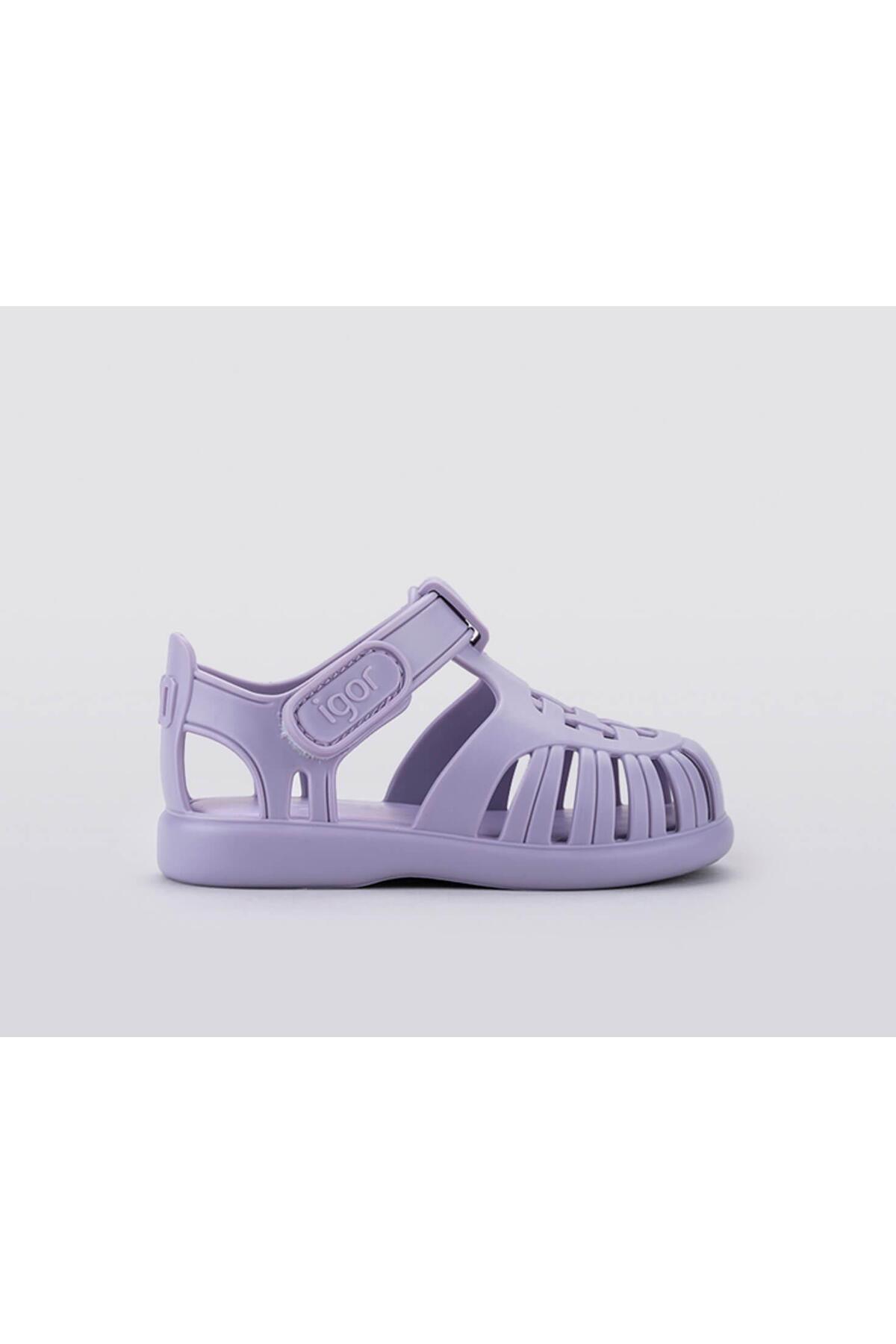 S10271 Tobby Solid Çocuk Sandalet Leylak / Beden : 22 / Cinsiyet : Kadın / Kız