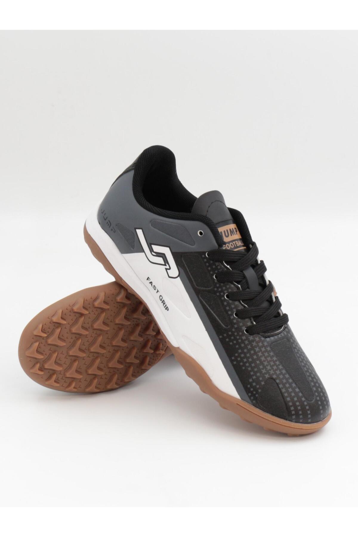 30548 Siyah Gri 36-39 Erkek Kauçuk Taban Halı Saha / Beden : 42 / Cinsiyet : Erkek