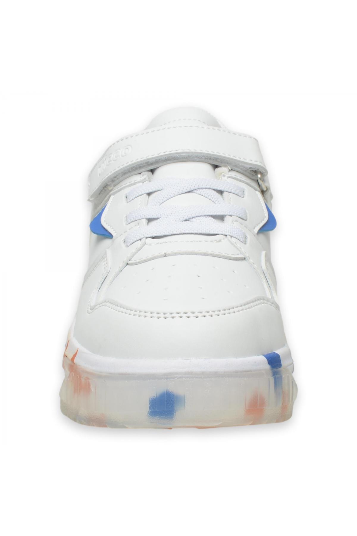 346.f24k304 Monaco Beyaz Kız Çocuk Spor Ayakkabı / Beden : 35 / Cinsiyet : Kadın / Kız