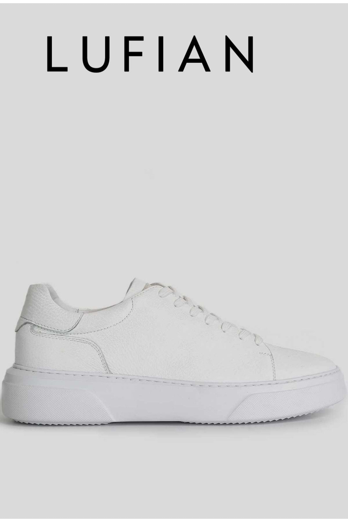 111230187 Tommy Casual Deri Erkek Sneaker Ayakkabı BEYAZ / Beden : 40 / Cinsiyet : Erkek