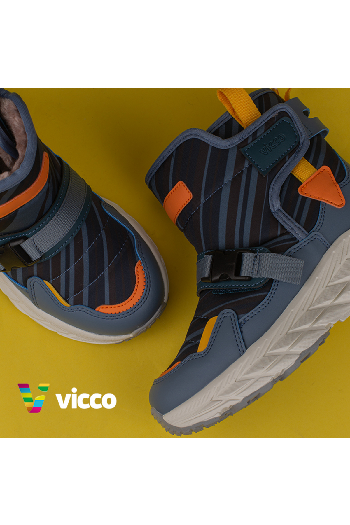 Mavi Karoo Unisex Çocuk Yünlü Ultra Hafif Kar Botu / Beden : 33 / Cinsiyet : Unisex