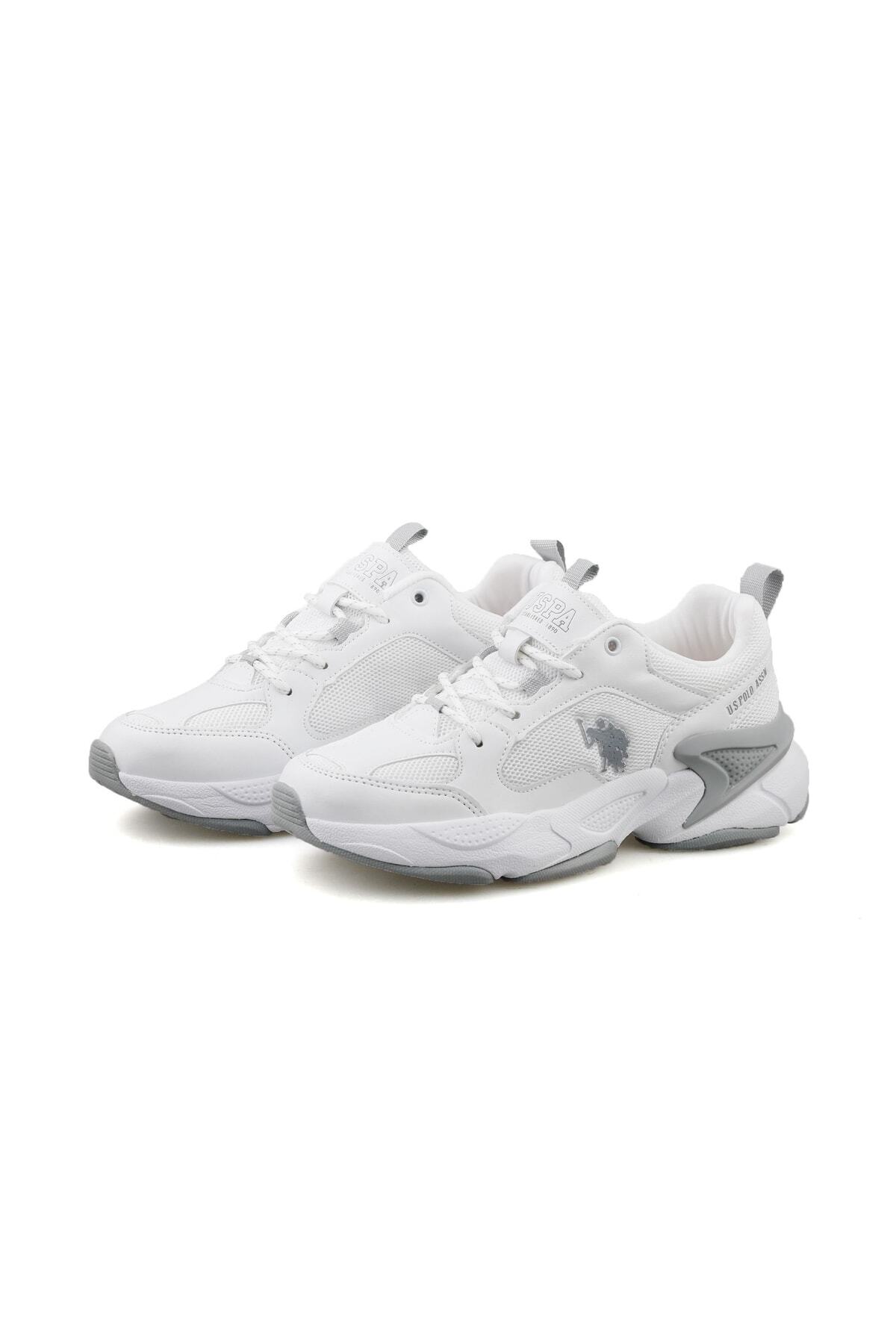 U.s.polo Assn. Maybe Wmn 2fx White Kadın Günlük Ayakkabı 101081717 Beyaz Sneaker / Beden : 37 / Cinsiyet : Kadın / Kız