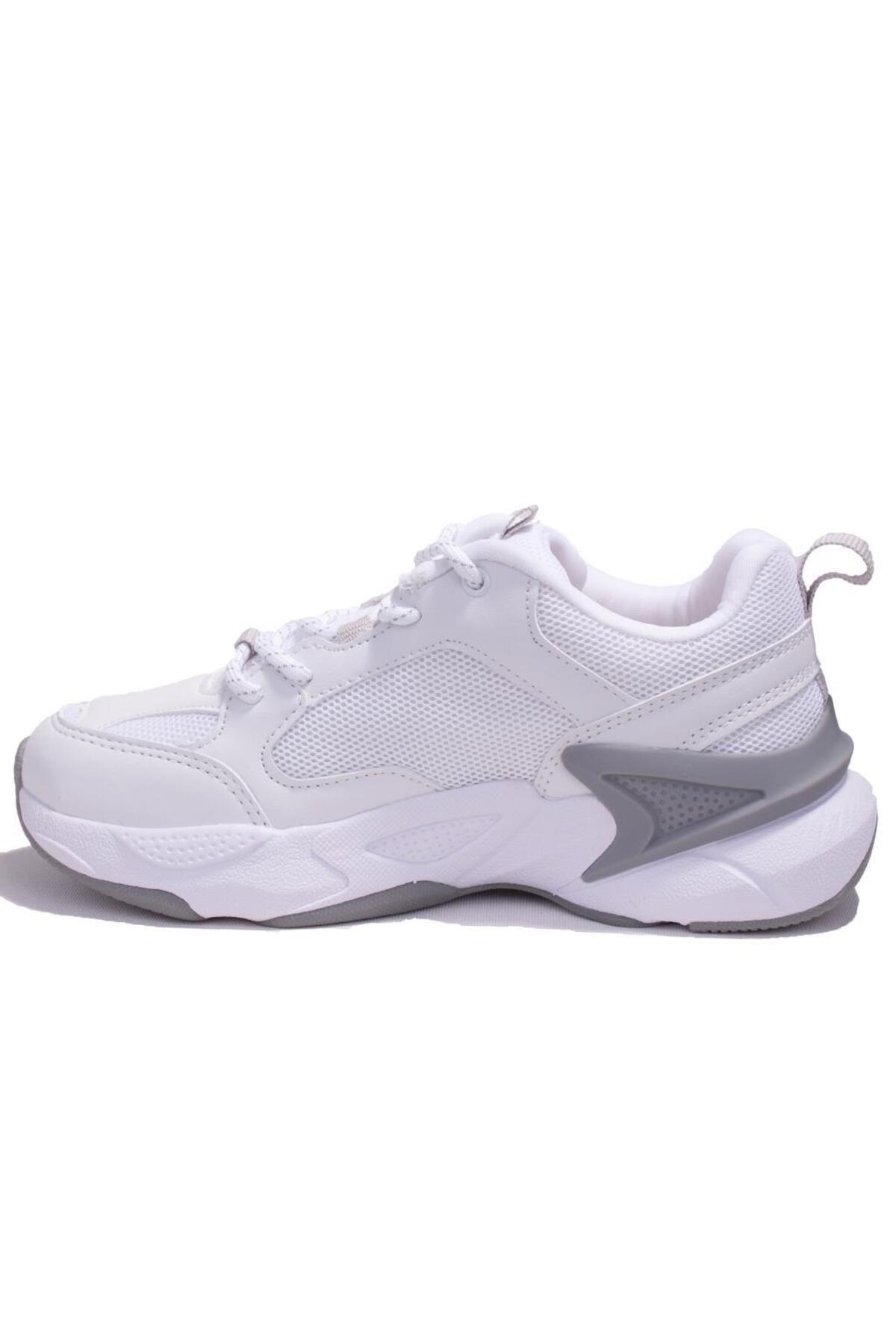 U.s Polo Assn  Maybe Beyaz Ortopedik Günlük Kadın Spor Ayakkabı Sneaker / Beden : 36 / Cinsiyet : Unisex