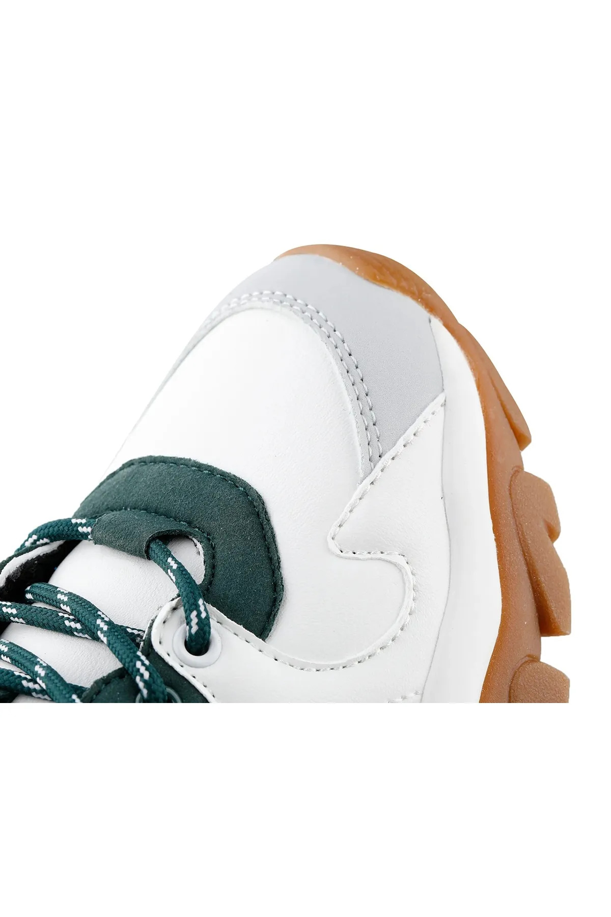 U.S. Polo Assn. TRACKY 5PR Beyaz Kadın Spor Ayakkabı BEYAZ YEŞİL / Beden : 38 / Cinsiyet : Kadın / Kız