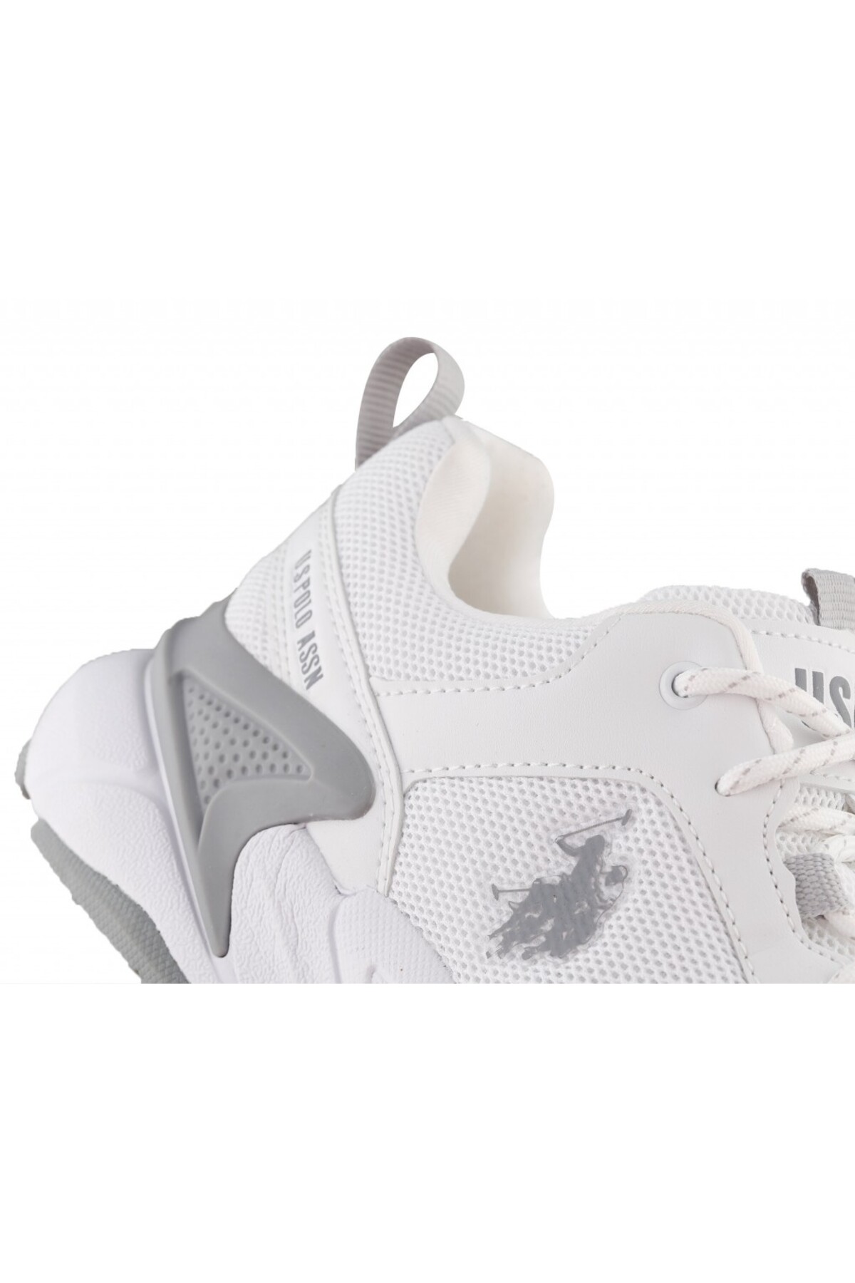 U.S. Polo Assn. MAYBE WMN 4FX Phlon Termo Kaymaz Taban Hafif Uniseks Sneaker BEYAZ / Beden : 40 / Cinsiyet : Unisex