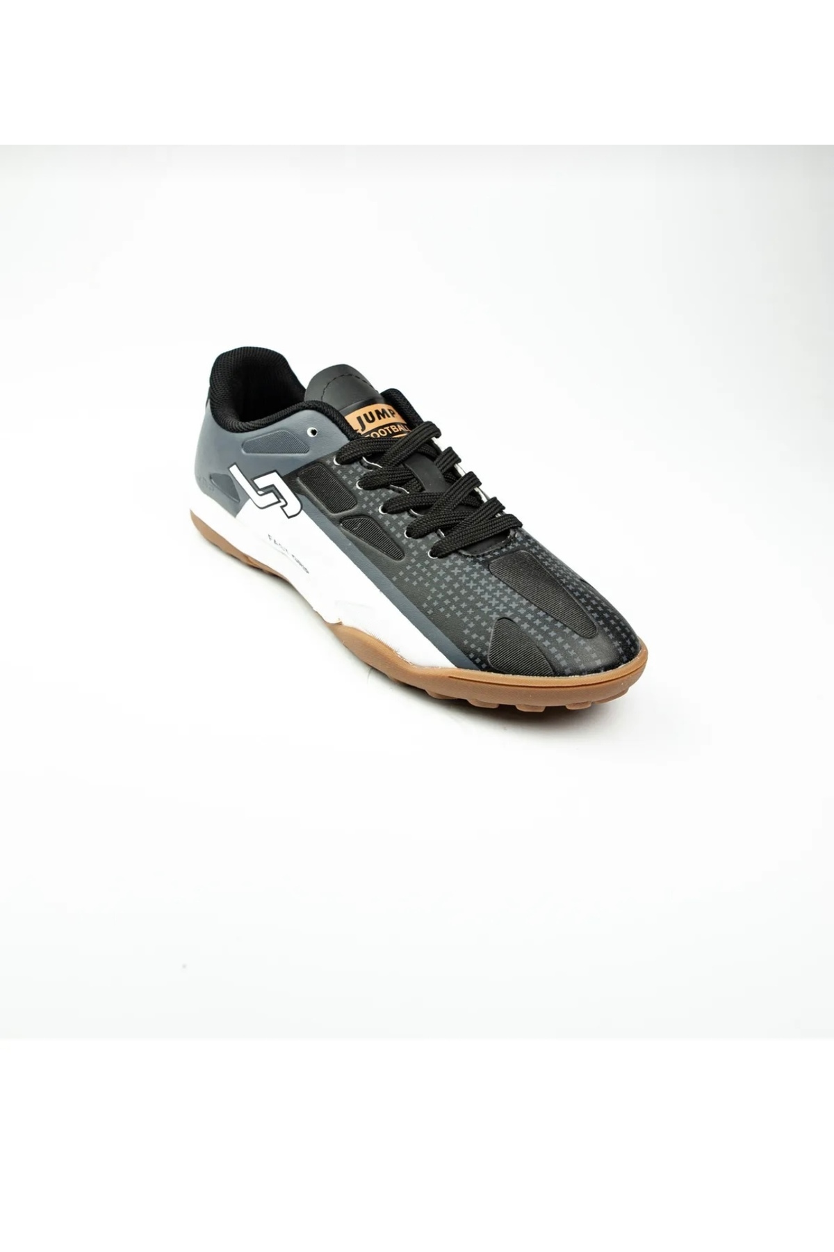 30548 Siyah Beyaz GRİ Detay Çim Saha Halı Saha Futbol Ayakkabı / Beden : 40 / Cinsiyet : Unisex