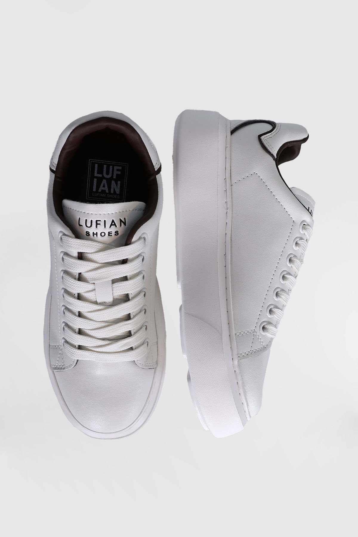 121230016 Amy Sneaker Unisex Deri Spor Ayakkabı BEYAZ / Beden : 39 / Cinsiyet : Unisex