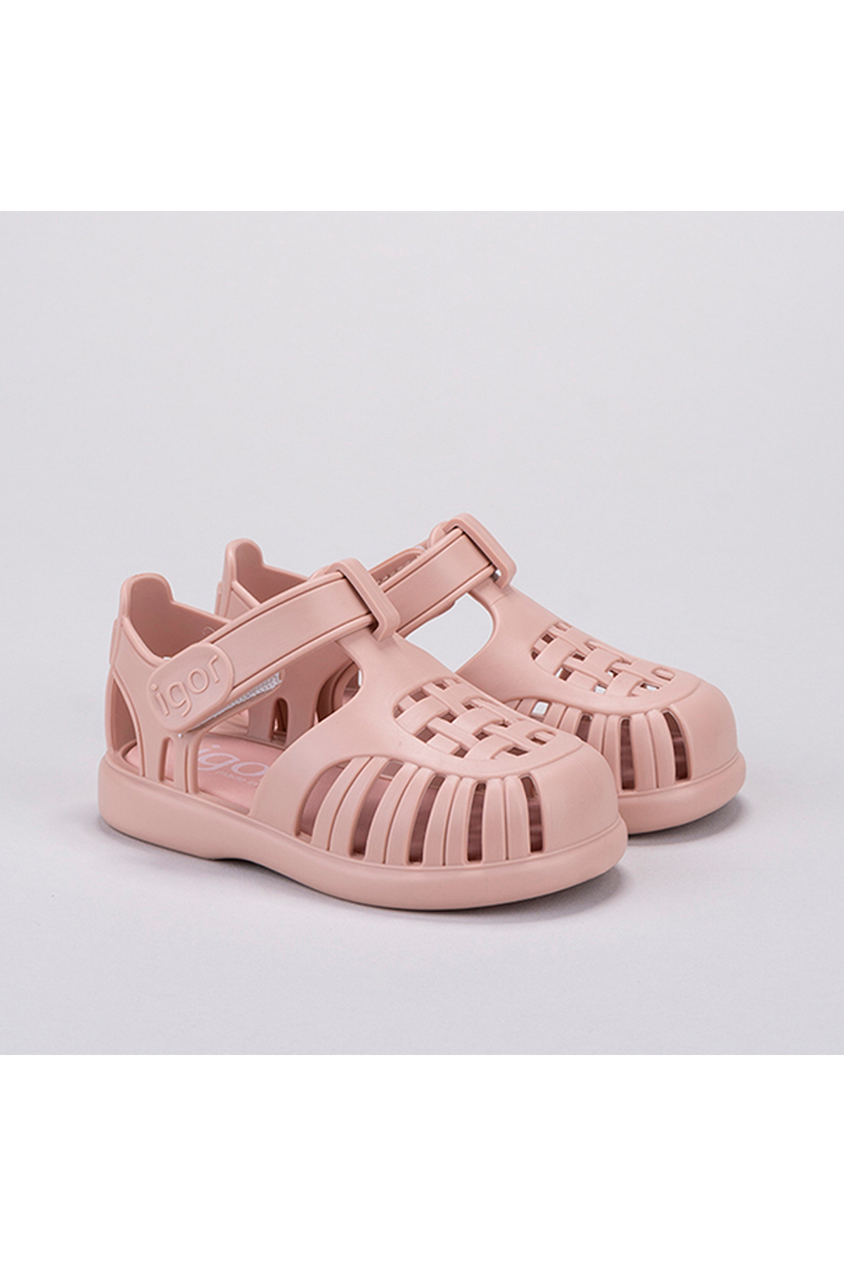 Tobby Solid Unisex Çocuk Pembe Sandalet UNISEX ÇOCUK SANDALET S10271 / Beden : 27 / Cinsiyet : Unisex