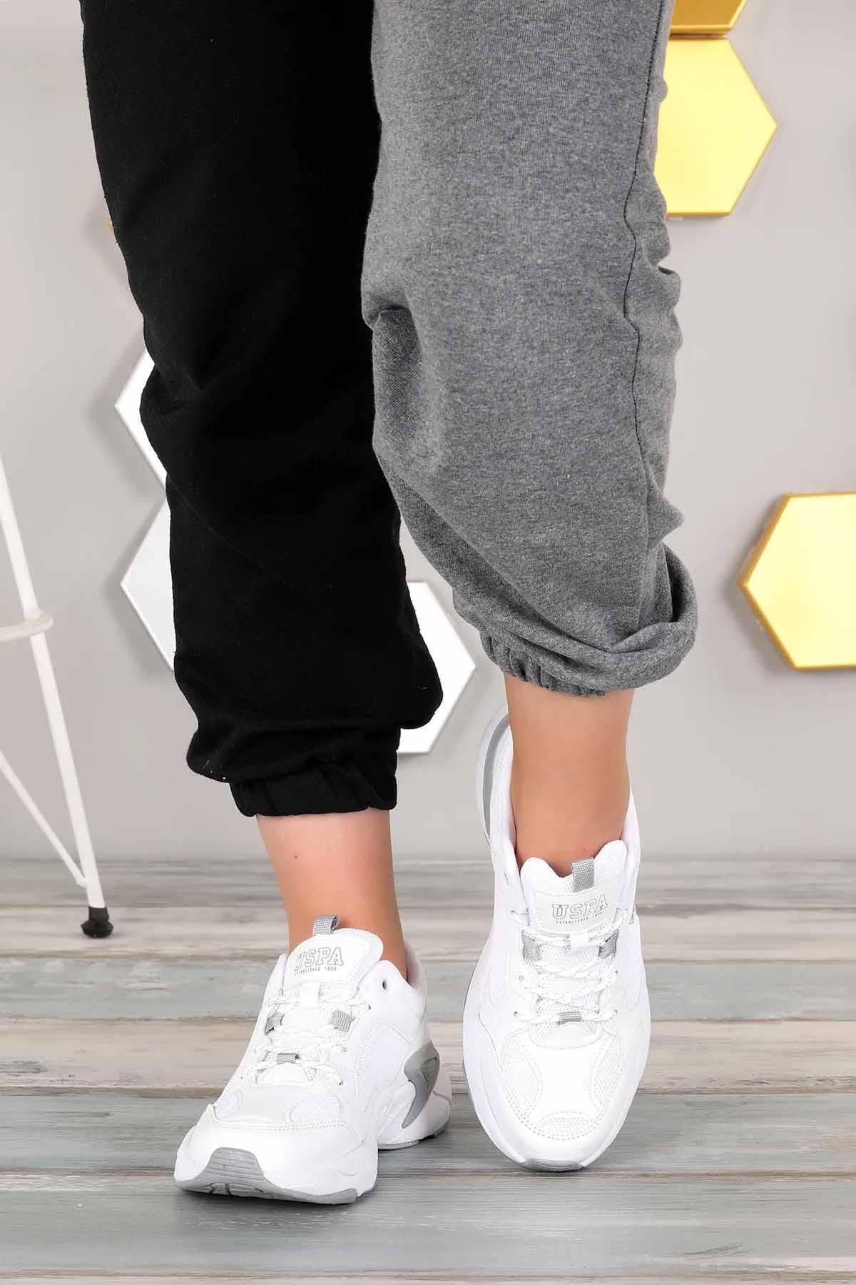 US Polo Maybe B-11 Kadın Günlük Spor Ayakkabı 100605072-12Beyaz / Beden : 39 / Cinsiyet : Kadın / Kız