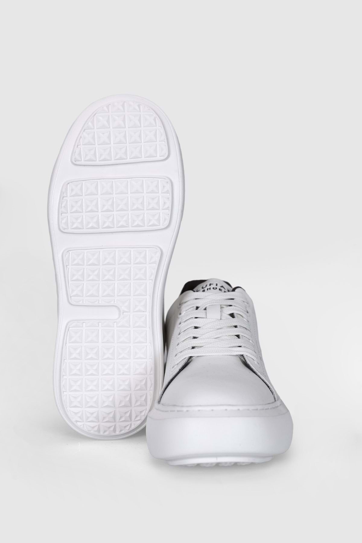 121230016 Amy Sneaker Unisex Deri Spor Ayakkabı BEYAZ / Beden : 38 / Cinsiyet : Unisex