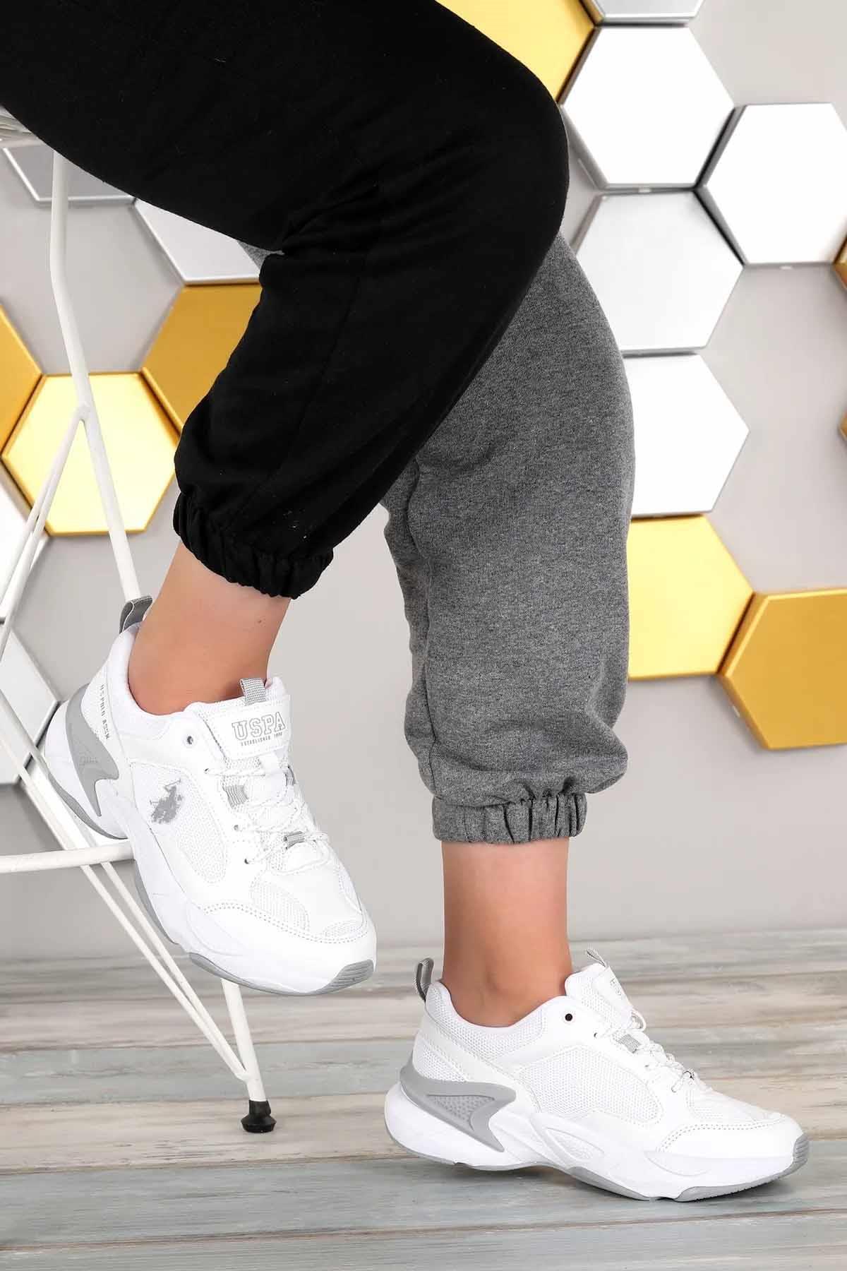 US Polo Maybe B-9 Kadın Günlük Spor Ayakkabı 100605072-9Beyaz / Beden : 40 / Cinsiyet : Kadın / Kız