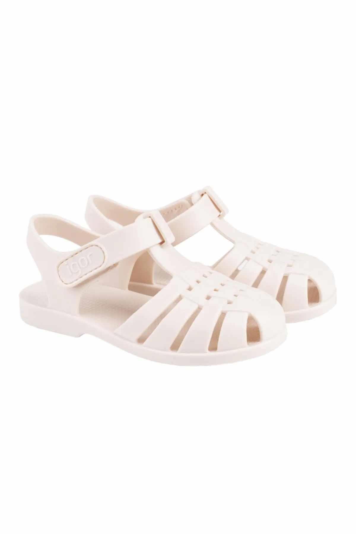 Clasica Velcro Çocuk Sandalet Ayakkabı S10288-079Marfil / Beden : 31 / Cinsiyet : Unisex