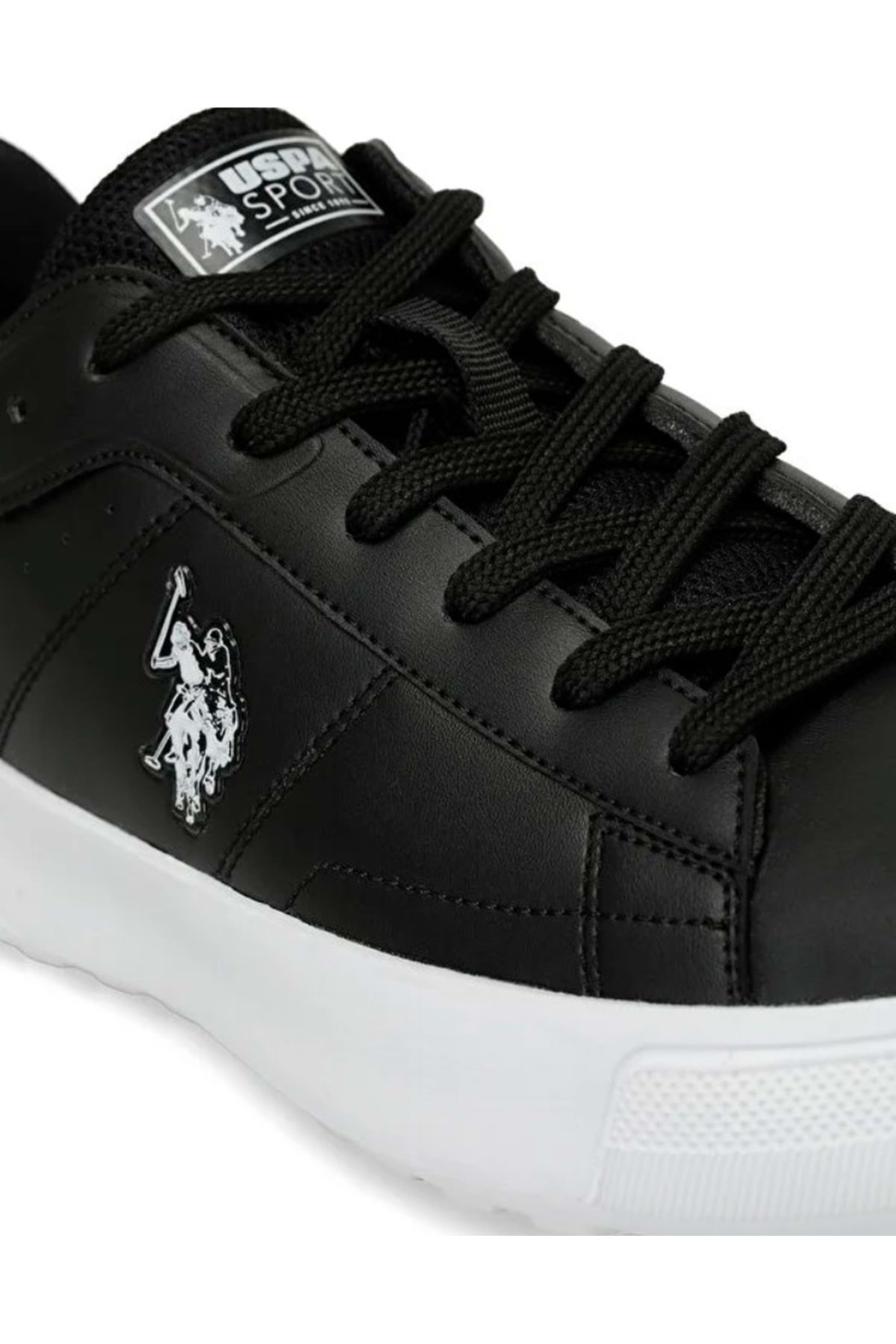 U.S. Polo Assn Mango Erkek Spor Ayakkabı SİYAH-BEYAZ / Beden : 36 / Cinsiyet : Erkek