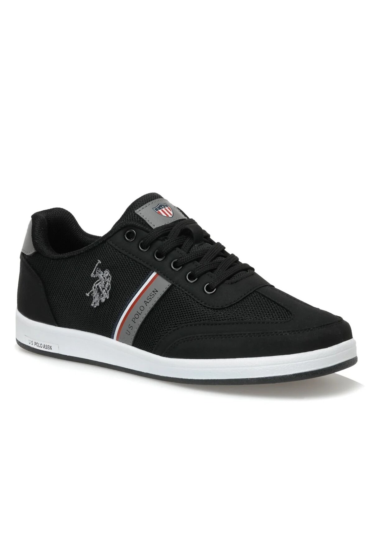U.s.polo Assn. 3m Kares 3fx Erkek Spor Ayakkabı Sıyah 40-45 Siyah / Beden : 40 / Cinsiyet : Erkek