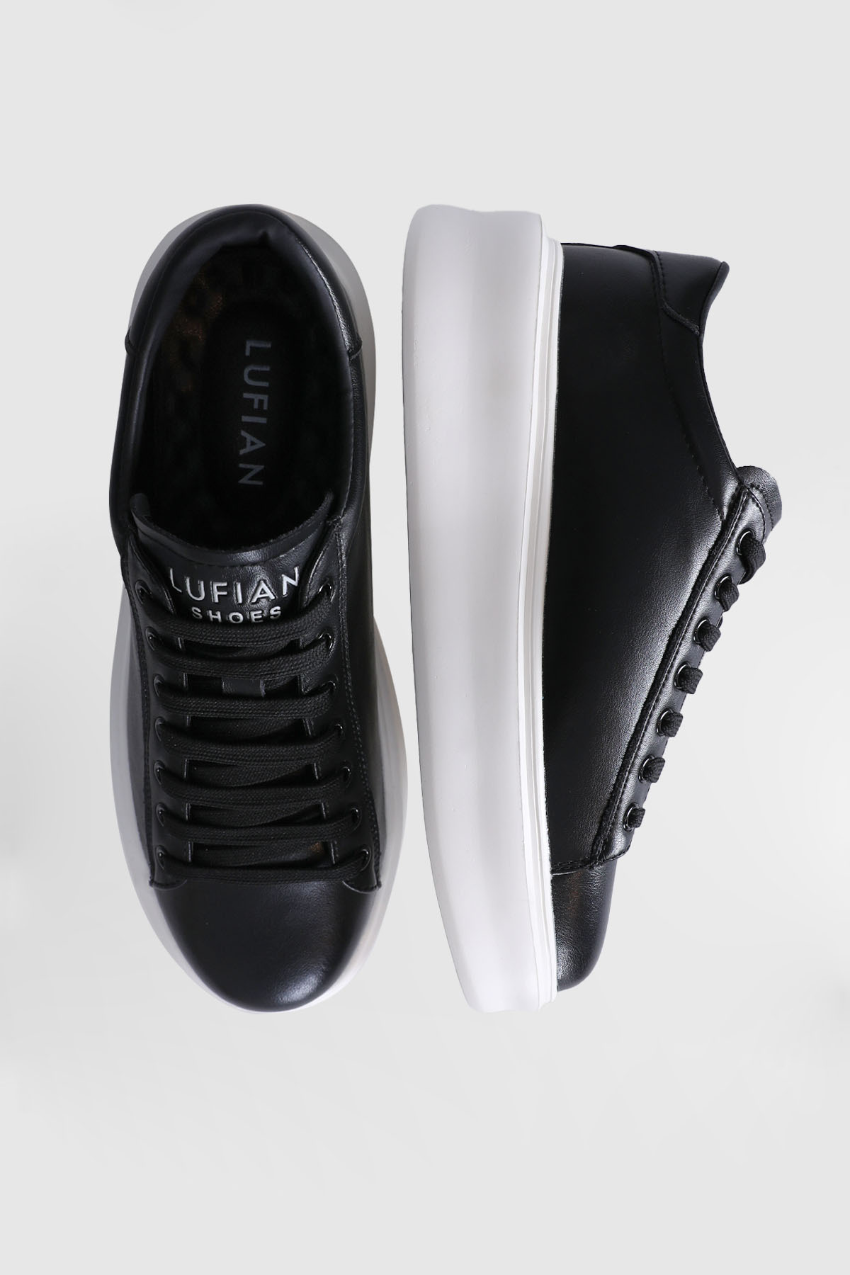 Gage Erkek Hakiki Deri Sneaker Ayakkabı SİYAH / Beden : 41 / Cinsiyet : Erkek