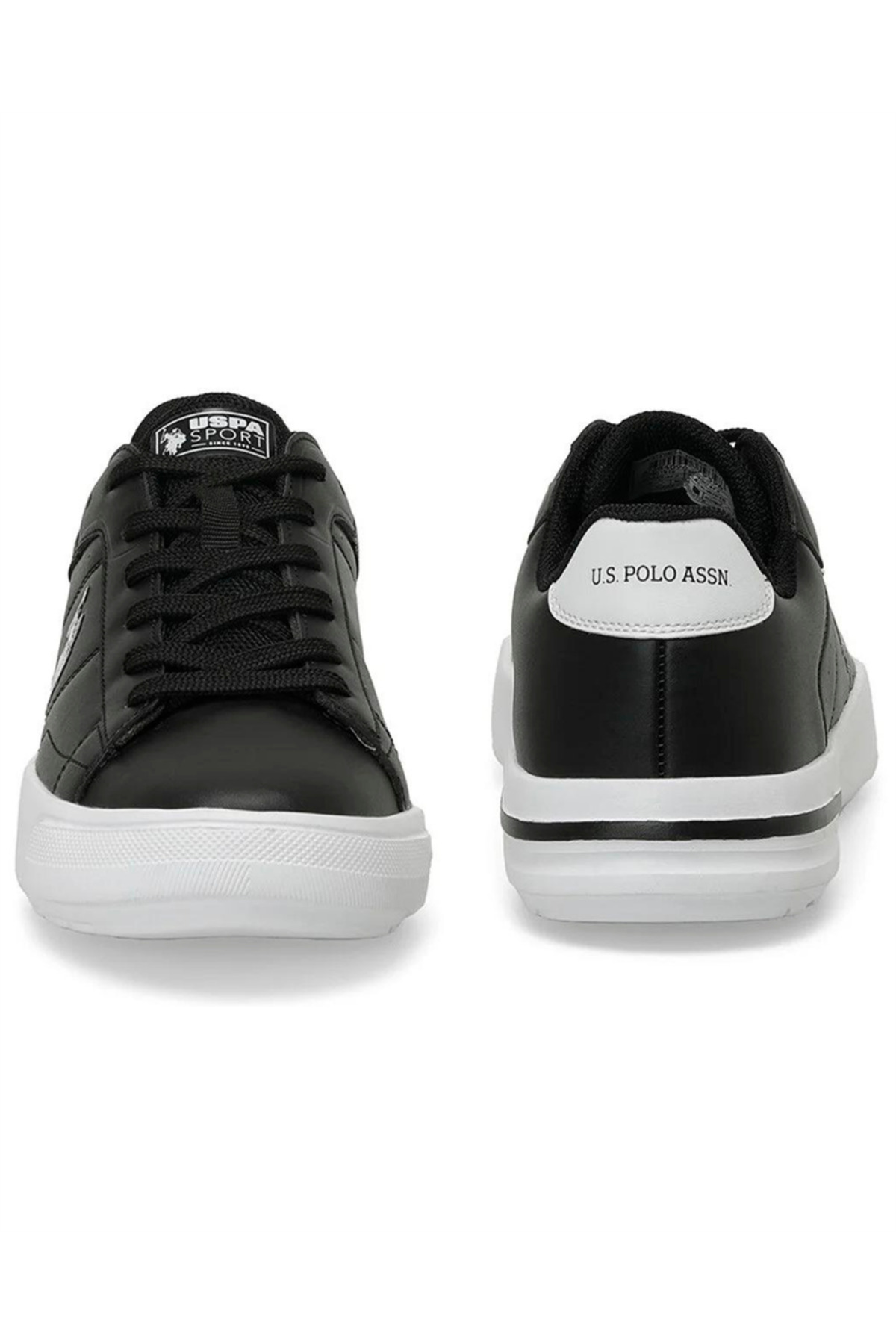 U.s. Polo Assn. Mango 4Fx Erkek Siyah-Beyaz Sneaker Ayakkabı / Beden : 42 / Cinsiyet : Erkek