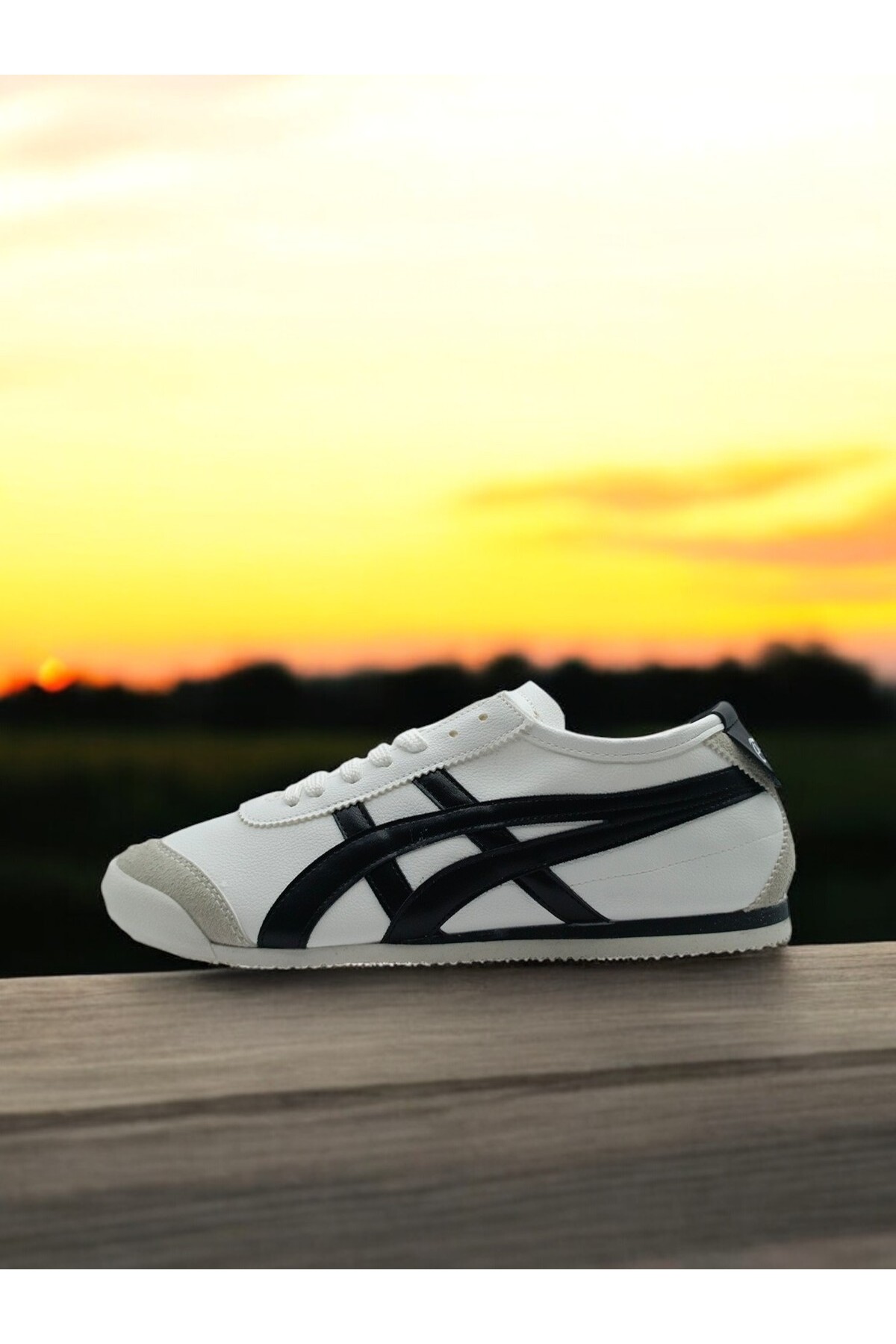 Günlük UNISEX Konforlu Rahat BEYAZ SİYAH SNEAKER AYAKKABI / Beden : 41 / Cinsiyet : Unisex