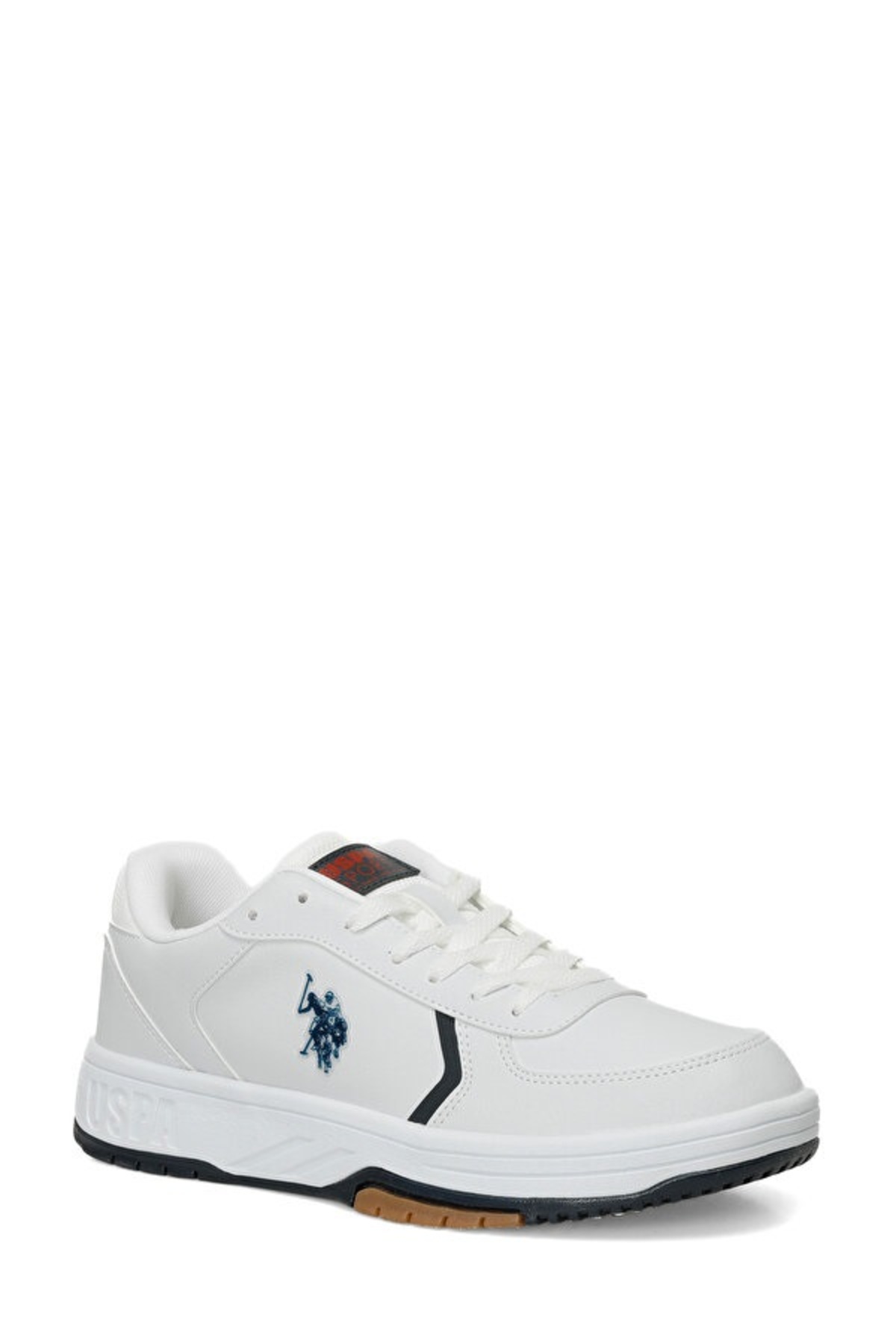 U.S. Polo Assn. Bautısta 4Pr Beyaz-Lacivert Erkek Sneaker A101812163 4W / Beden : 42 / Cinsiyet : Erkek