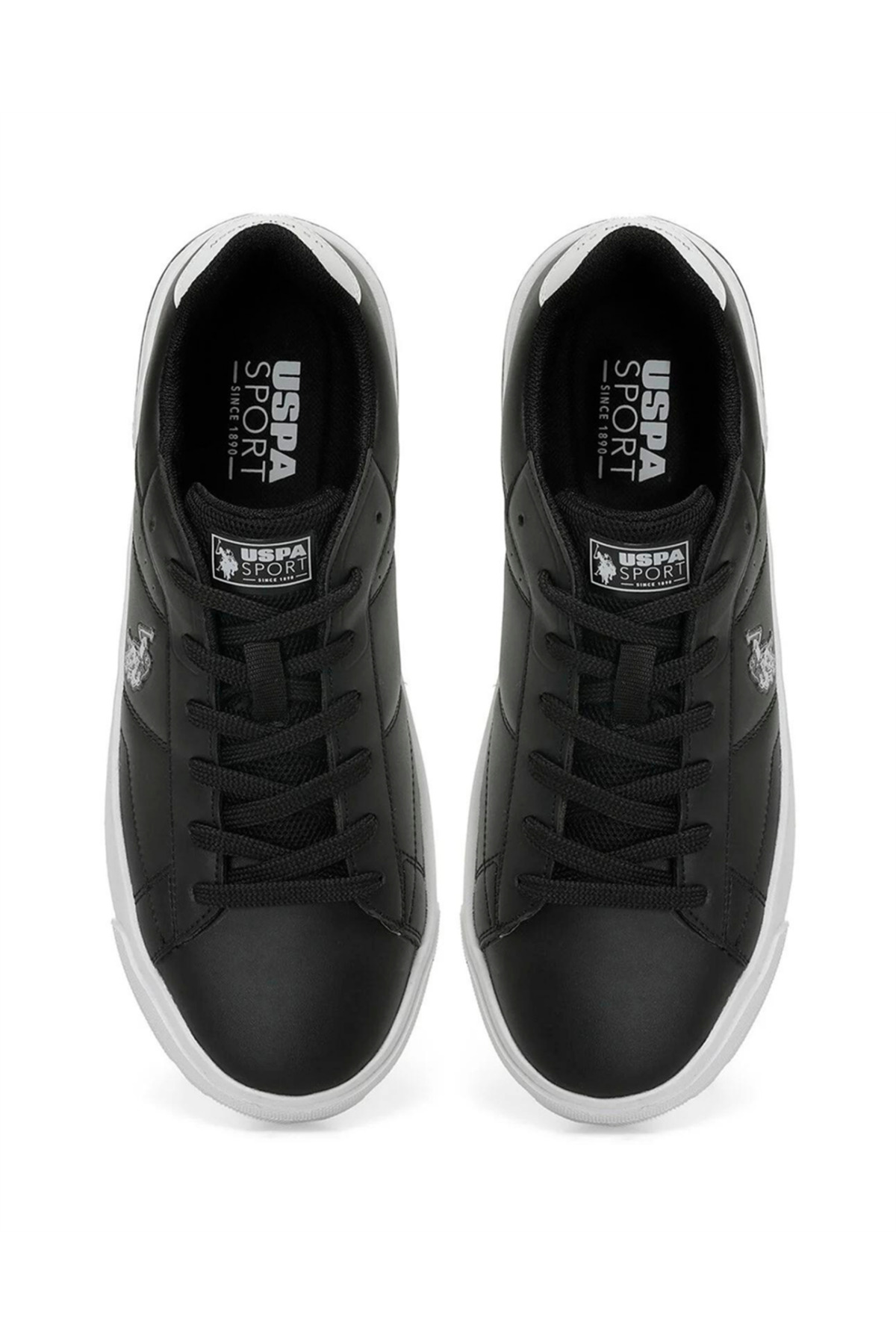 U.s. Polo Assn. Mango 4Fx Erkek Siyah-Beyaz Sneaker Ayakkabı / Beden : 42 / Cinsiyet : Erkek