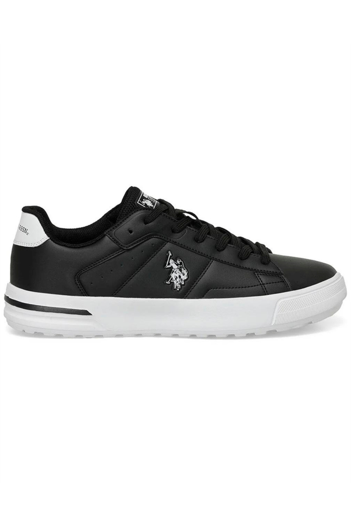 U.s. Polo Assn. Mango 4Fx Erkek Siyah-Beyaz Sneaker Ayakkabı / Beden : 42 / Cinsiyet : Erkek