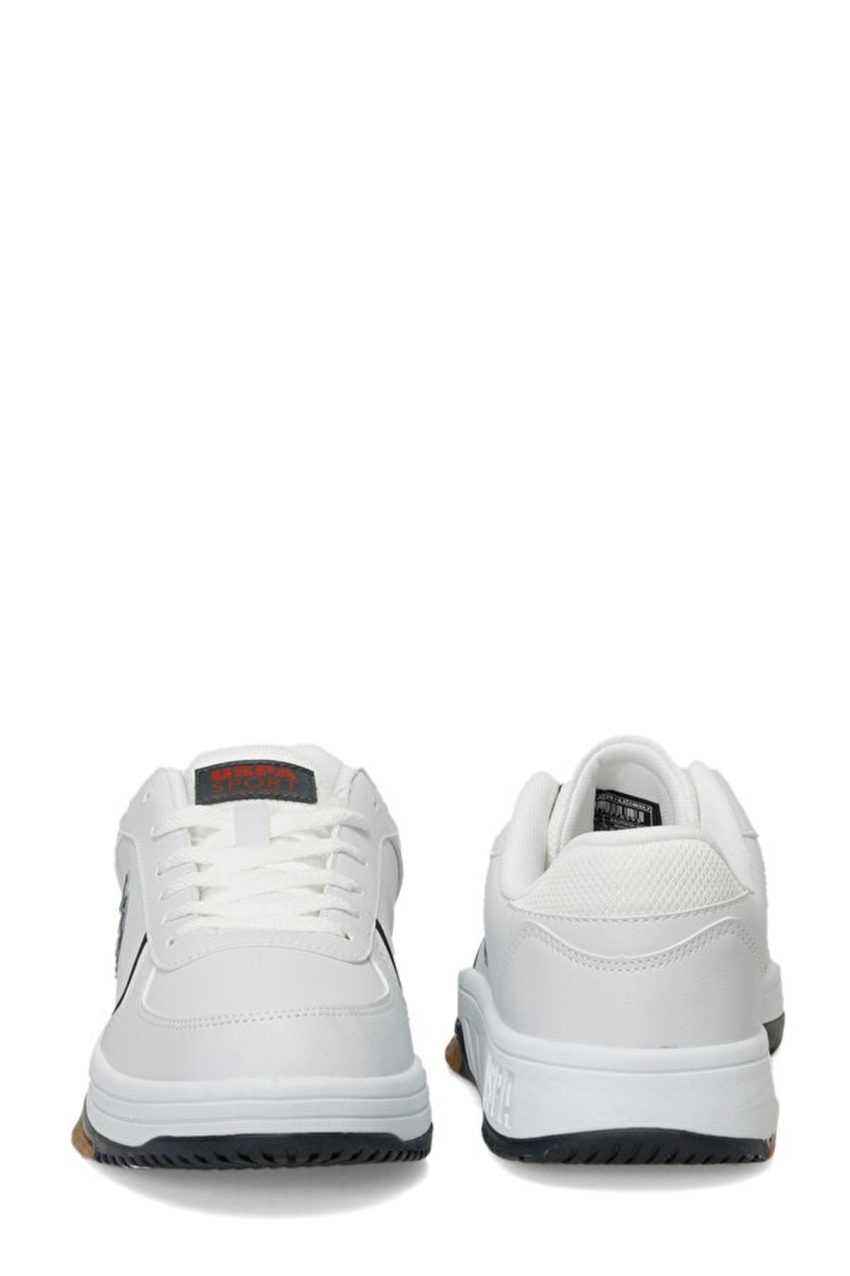 U.S. Polo Assn. Bautısta 4Pr Beyaz-Lacivert Erkek Sneaker A101812163 4W / Beden : 43 / Cinsiyet : Erkek