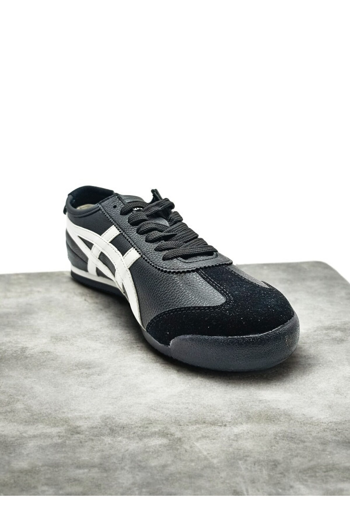 Günlük ERKEK Konforlu Rahat SİYAH BEYAZ SNEAKER AYAKKABI / Beden : 43 / Cinsiyet : Erkek