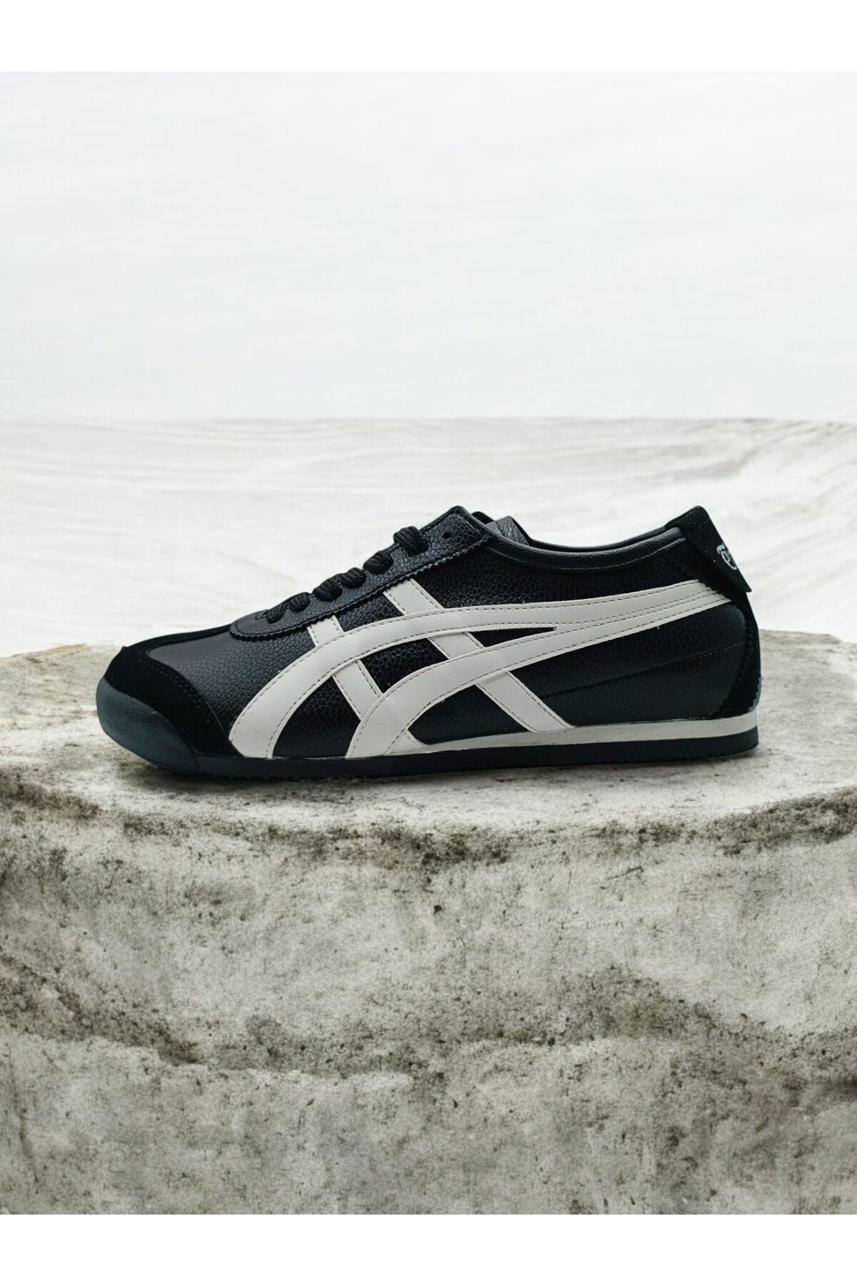 Günlük ERKEK Konforlu Rahat SİYAH BEYAZ SNEAKER AYAKKABI / Beden : 43 / Cinsiyet : Erkek