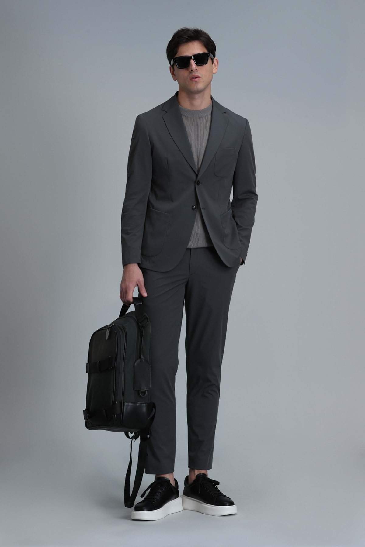 111230234 Gage Casual Erkek Sneaker Ayakkabı SİYAH-BEYAZ / Beden : 40 / Cinsiyet : Erkek