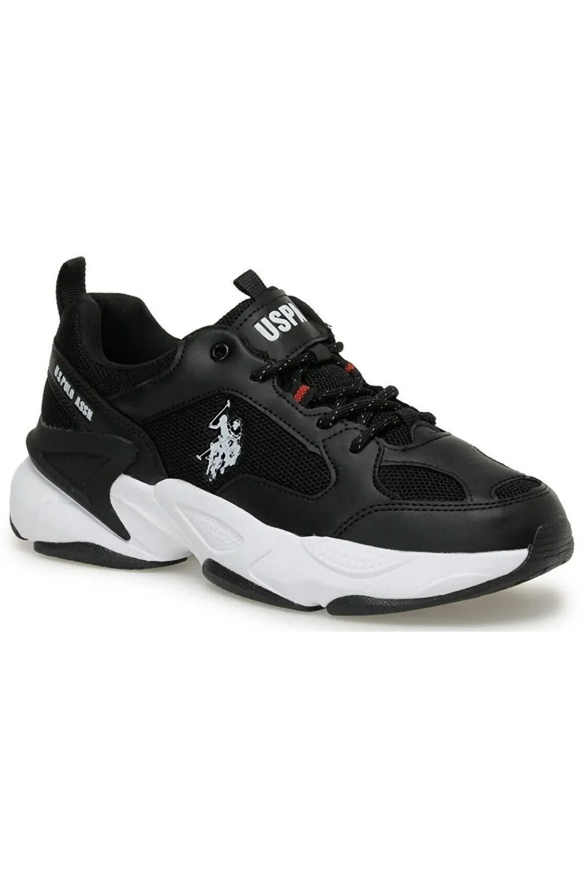 U.s. Polo Assn. Maybe Wmn 5Fx Kadın Siyah-Beyaz Sneaker Ayakkabı / Beden : 36 / Cinsiyet : Kadın / Kız