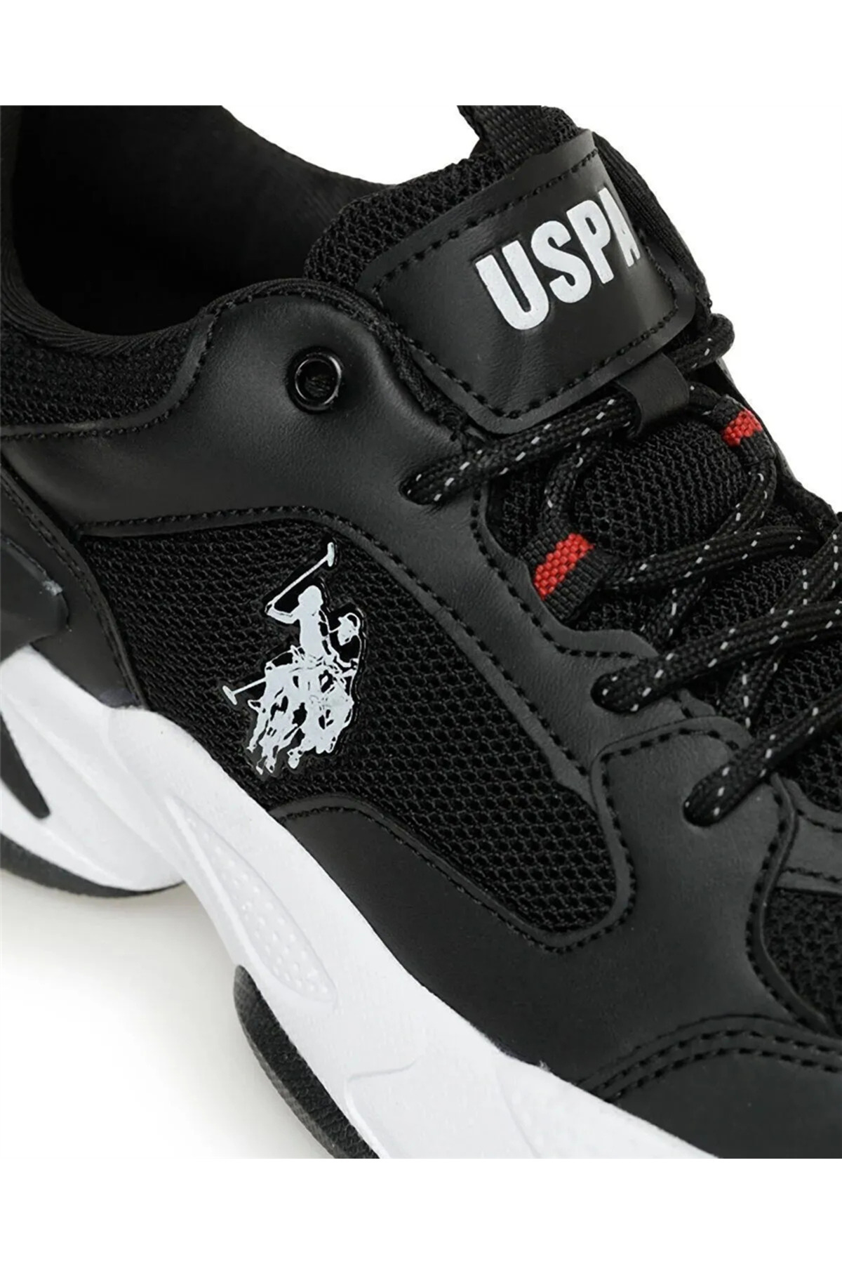 U.s. Polo Assn. Maybe Wmn 5Fx Kadın Siyah-Beyaz Sneaker Ayakkabı / Beden : 36 / Cinsiyet : Kadın / Kız