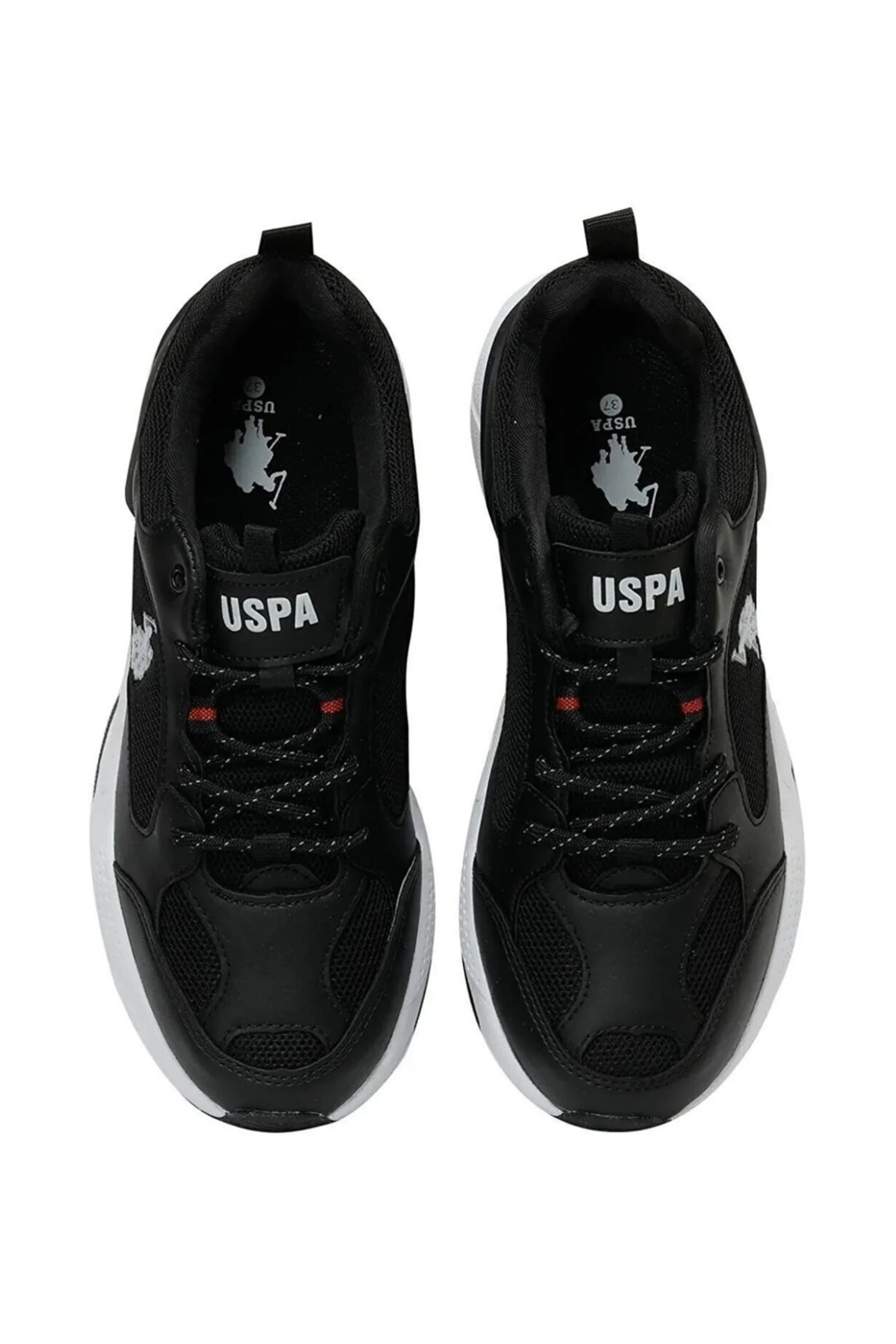 U.s. Polo Assn. Maybe Wmn 5Fx Kadın Siyah-Beyaz Sneaker Ayakkabı / Beden : 36 / Cinsiyet : Kadın / Kız