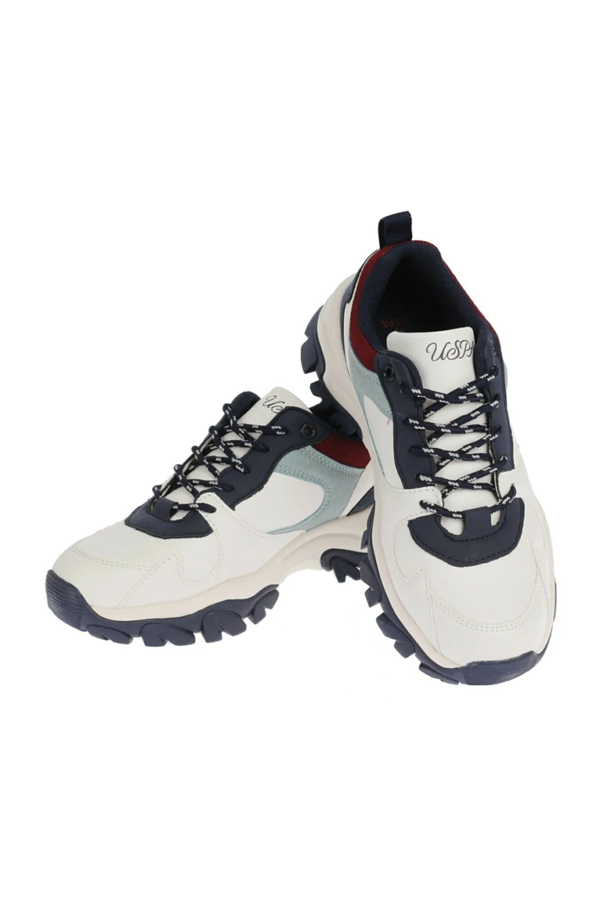 101532673 Tracky 4Fx U.S. Polo Assn. Kadın Spor Ayakkabı A101532673 BEYAZ/MAVİ Yürüyüş Ayakkabısı / Beden : 38 / Cinsiyet : Kadın / Kız