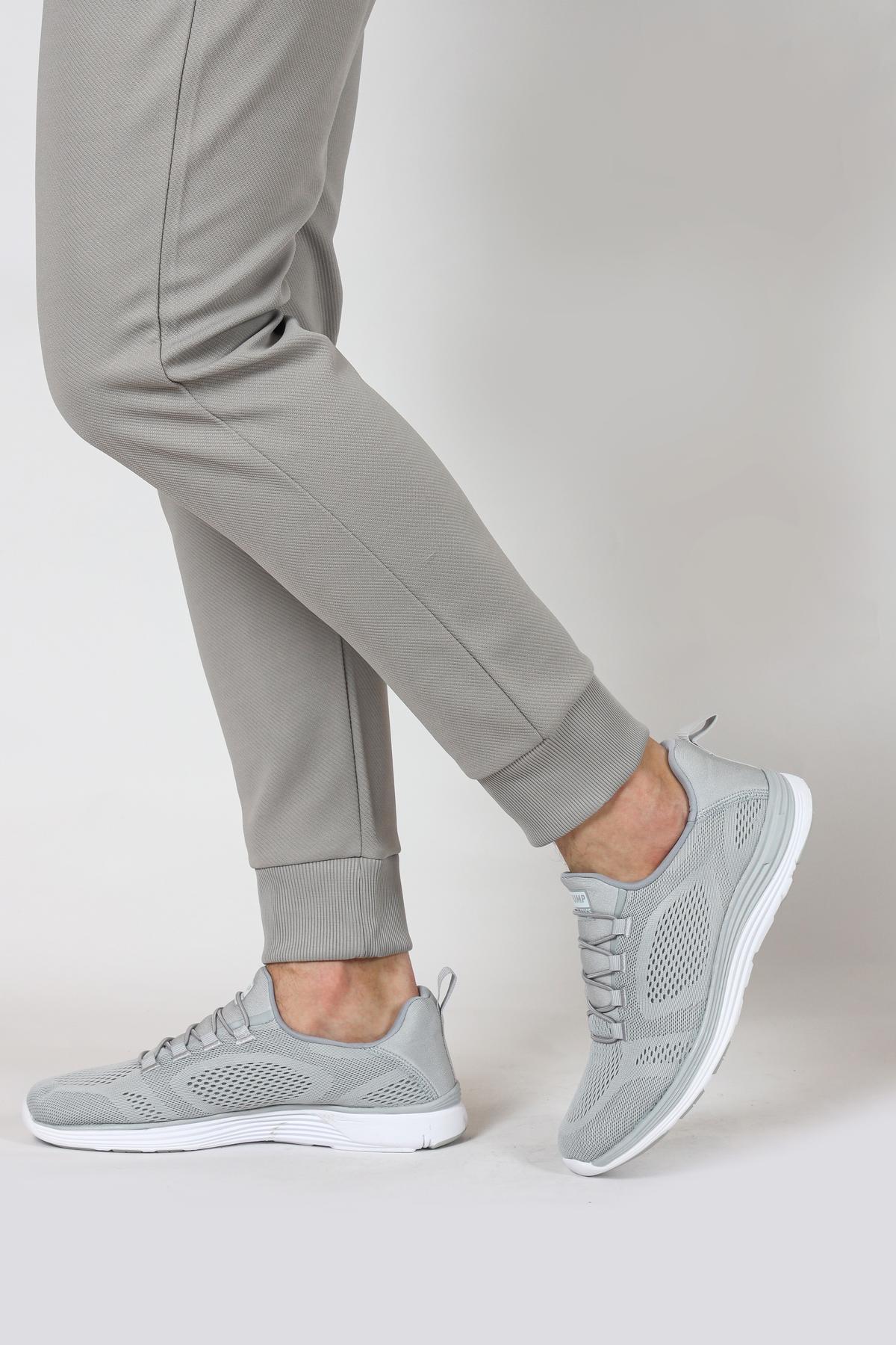 34635 Gri Erkek Sneaker Günlük Spor Ayakkabı / Beden : 43 / Cinsiyet : Erkek