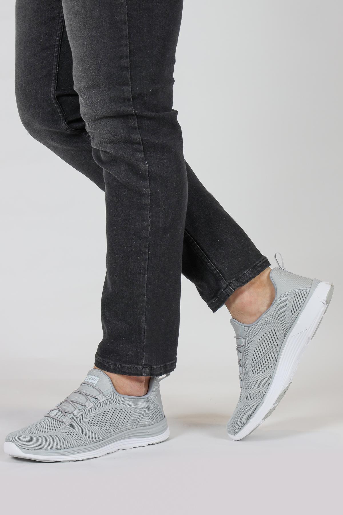 34635 Gri Erkek Sneaker Günlük Spor Ayakkabı / Beden : 42 / Cinsiyet : Erkek