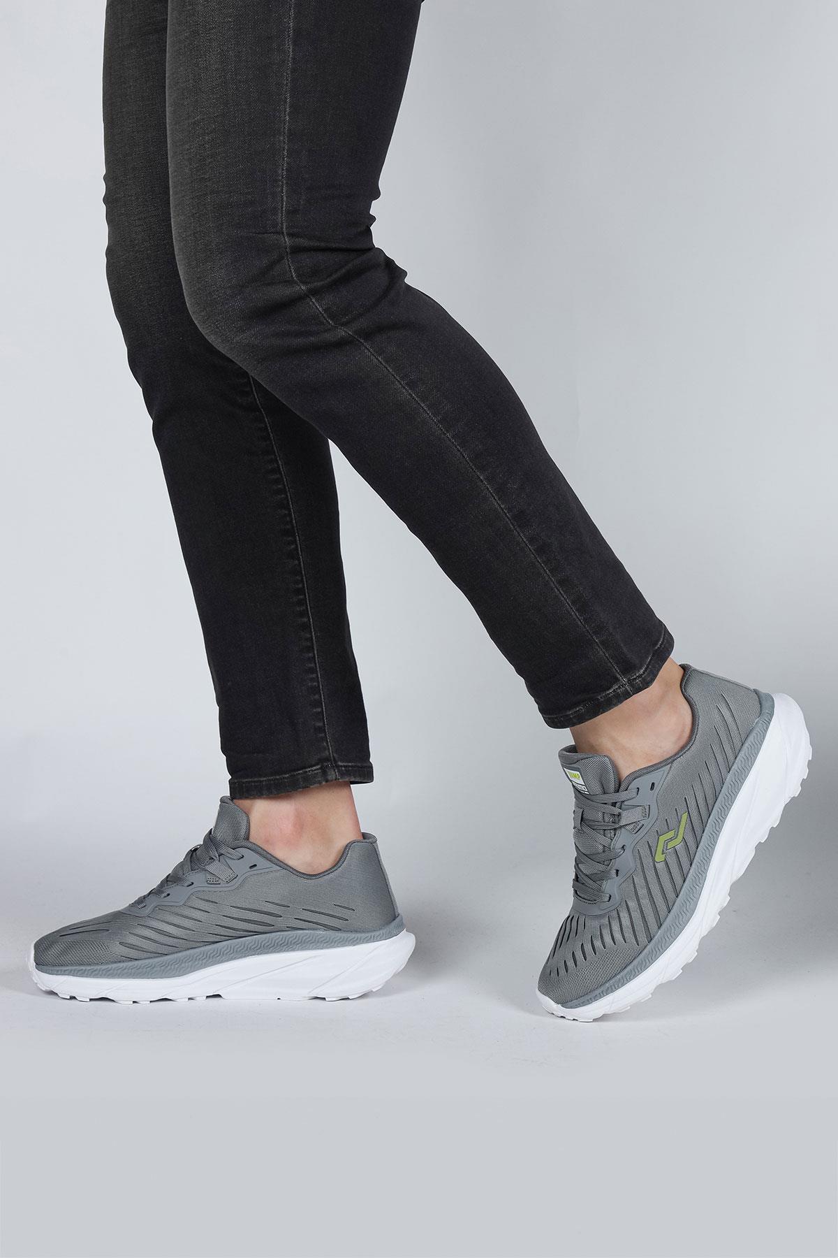 29769 Gri Erkek Sneaker Günlük Spor Ayakkabı / Beden : 43 / Cinsiyet : Erkek