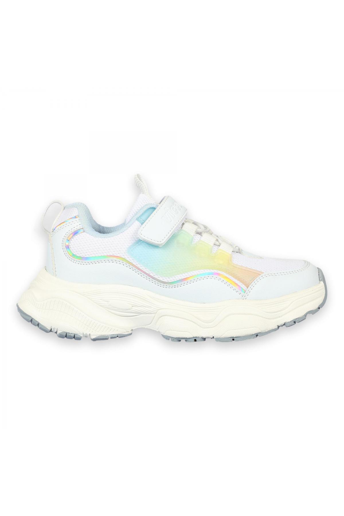 346.f25y.172 Teide Günlük Beyaz Çocuk Spor Ayakkabı / Beden : 34 / Cinsiyet : Unisex