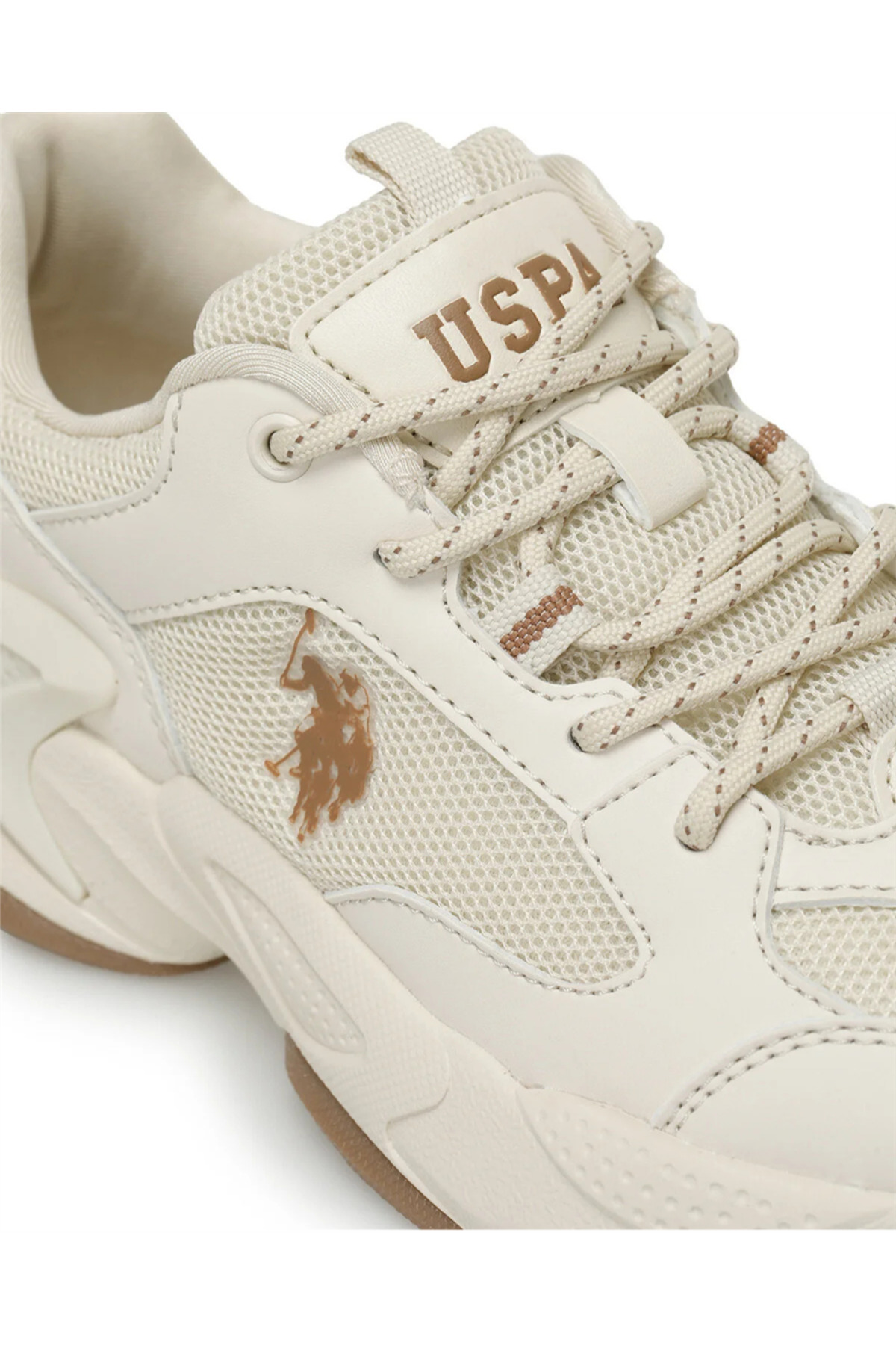 U.s. Polo Assn. Maybe Wmn 5Fx Kadın Bej Sneaker Ayakkabı / Beden : 36 / Cinsiyet : Kadın / Kız