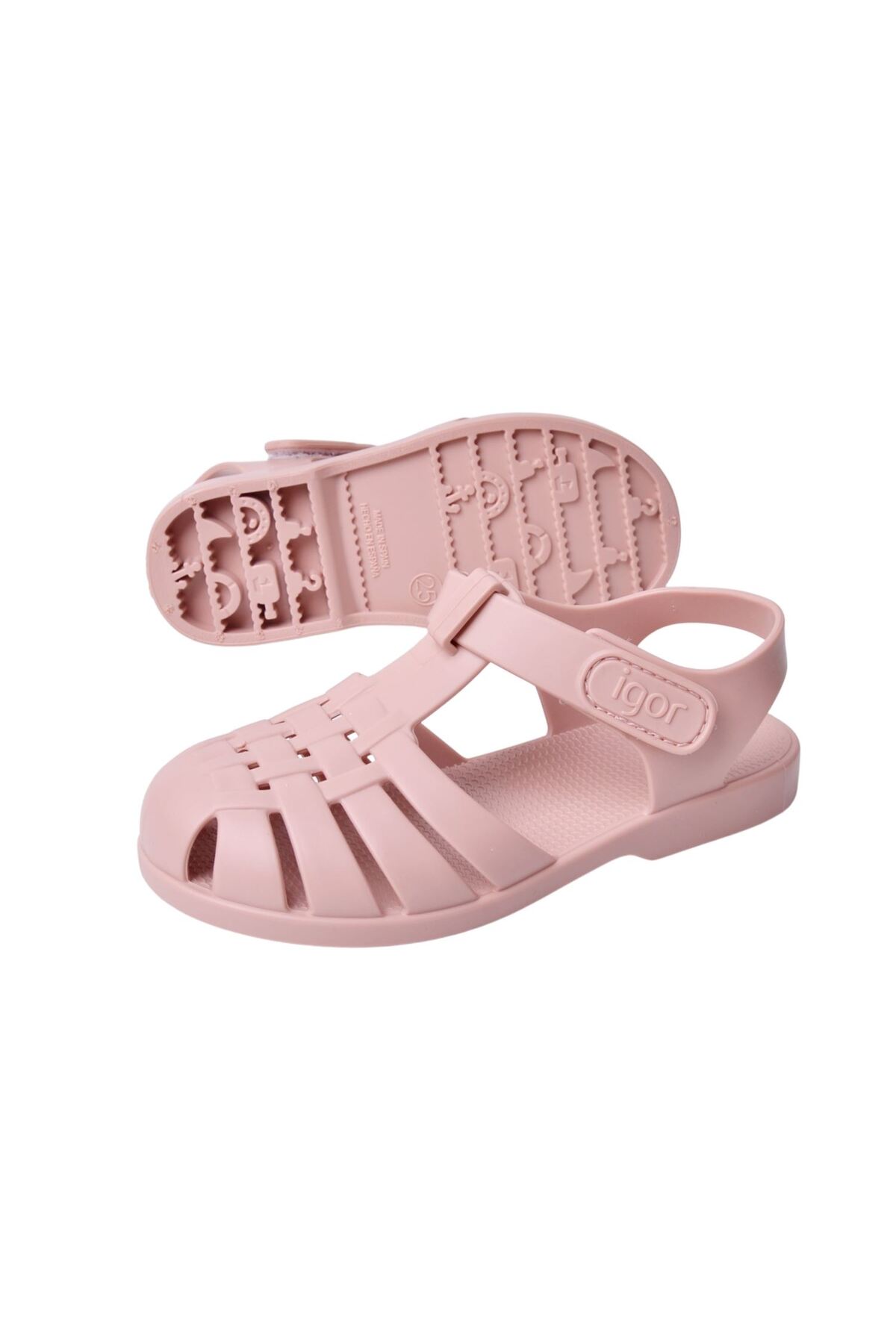 S10288-197 Clasica Velcro Nude Çocuk Sandalet / Beden : 29 / Cinsiyet : Kadın / Kız