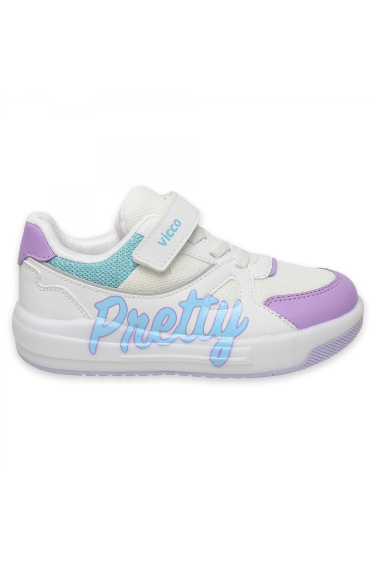 220.p25y.113 Pretty Patik Işıklı Phylon Beyaz Çocuk Spor Ayakkabı / Beden : 32 / Cinsiyet : Unisex