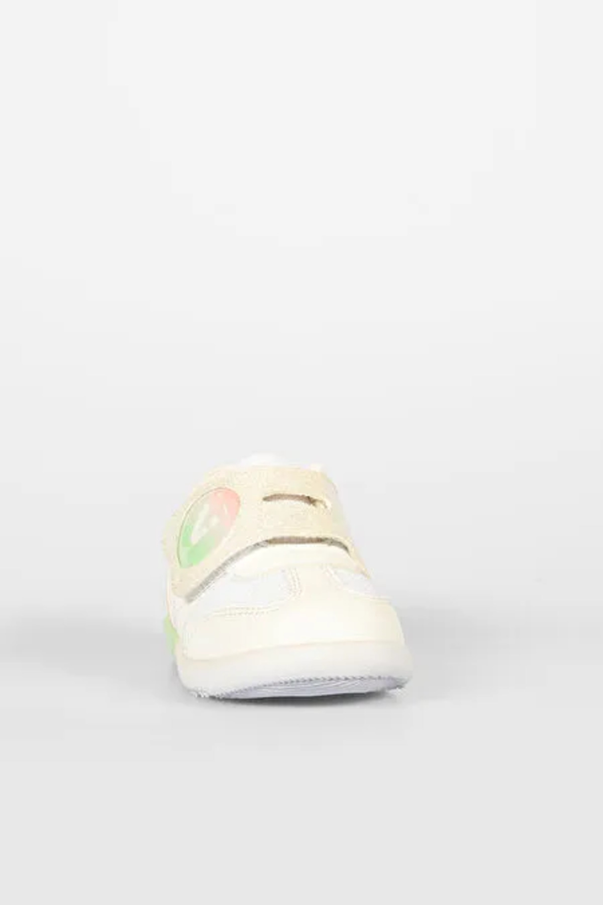 Donut Ortapedik Kauçuk Hafif Taban Cırtlı Bebe İlk Adım Spor Ayakkabı Beyaz Pudra / Beden : 23 / Cinsiyet : Unisex