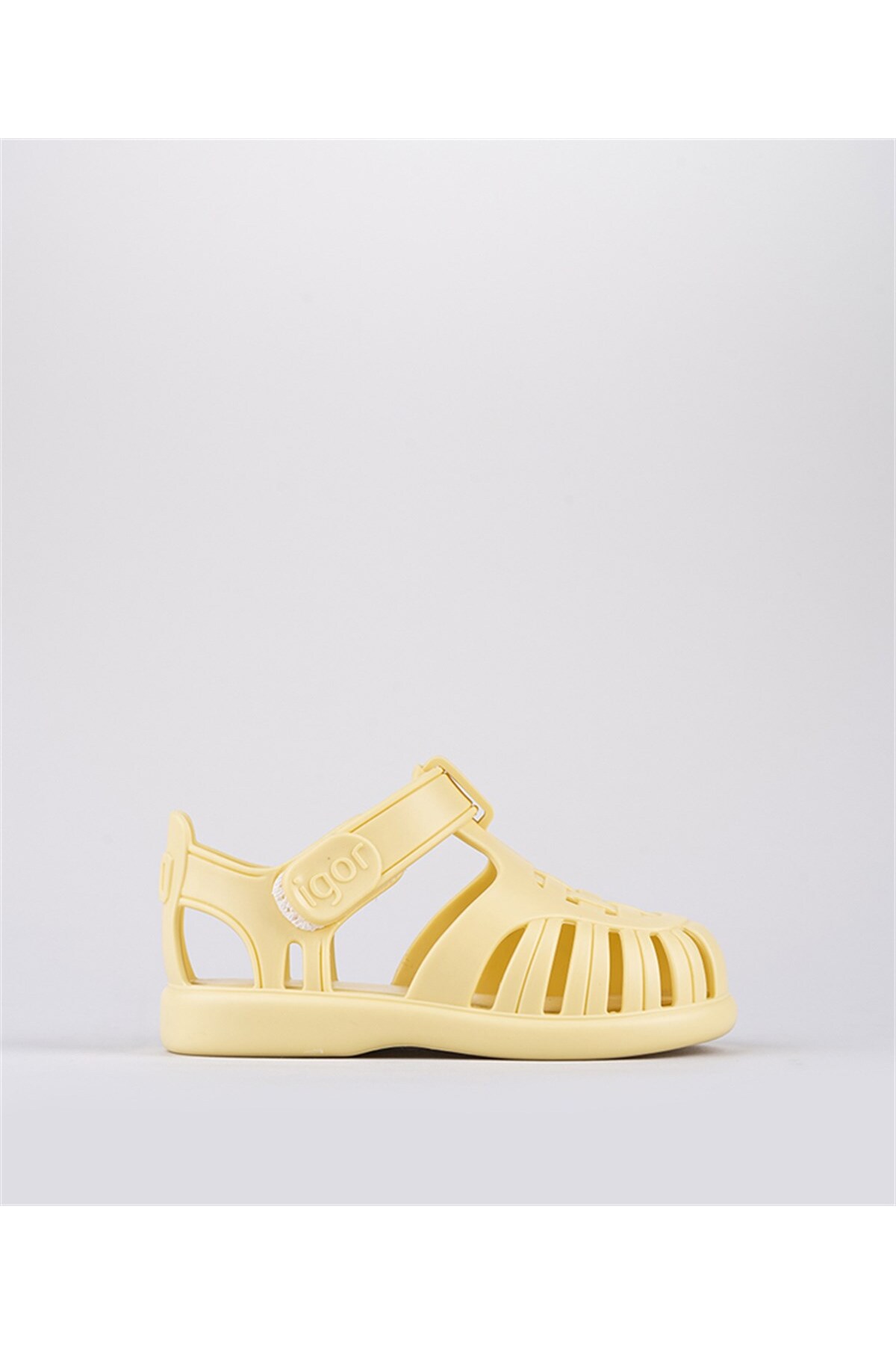 S10271 Tobby Solıd Çocuk Sandalet Vanilya / Beden : 22 / Cinsiyet : Unisex