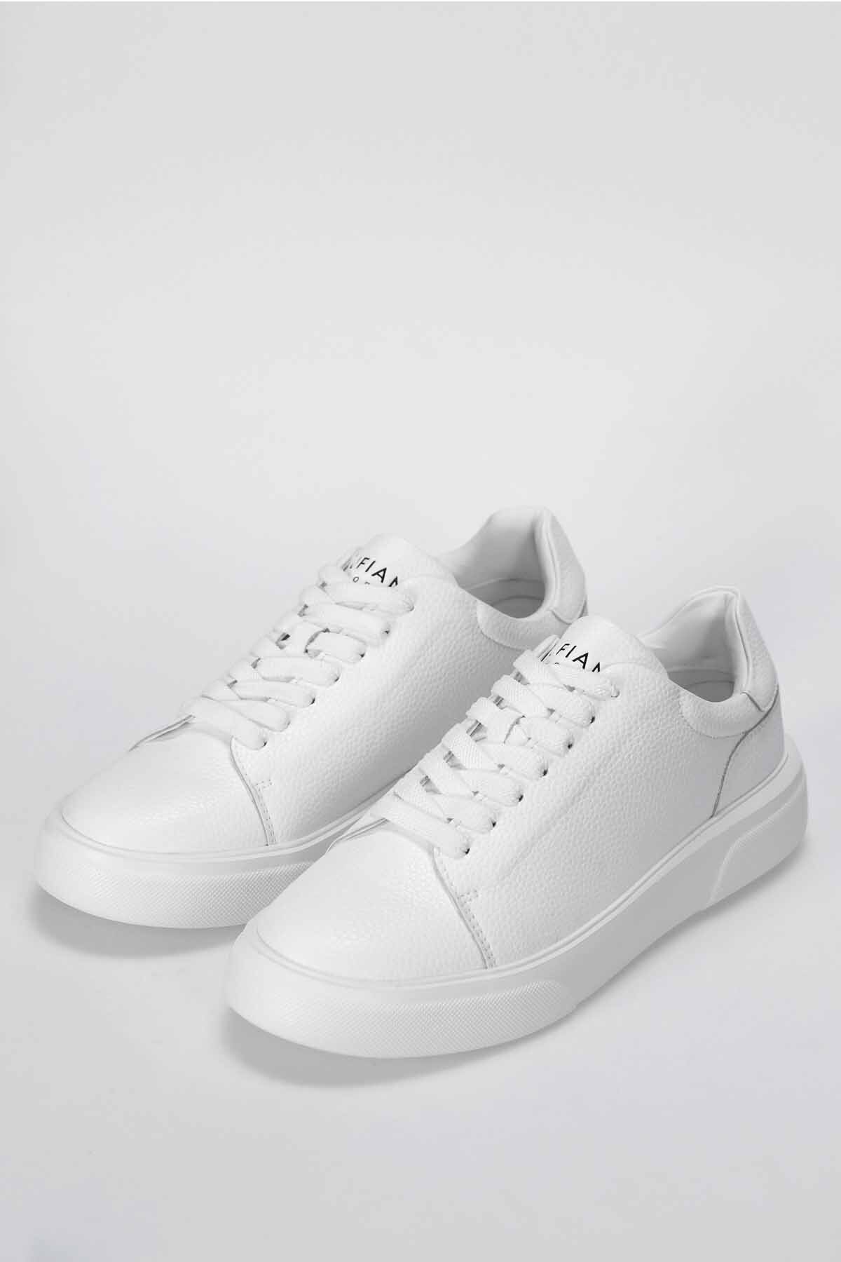 Tommy Erkek Deri Sneaker Ayakkabı / Beden : 43 / Cinsiyet : Erkek