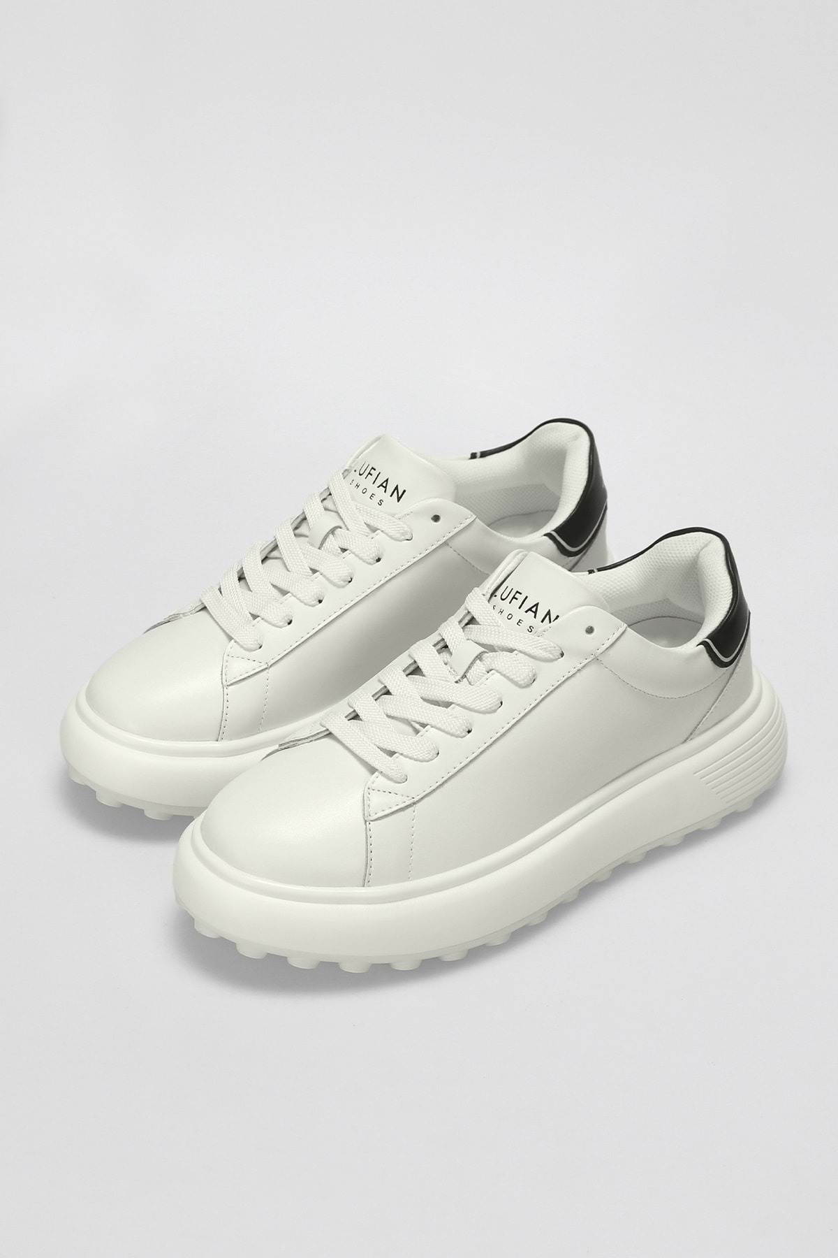 111230270 Raınbow Sneaker Erkek Deri Ayakkabı BEYAZ / Beden : 42 / Cinsiyet : Erkek