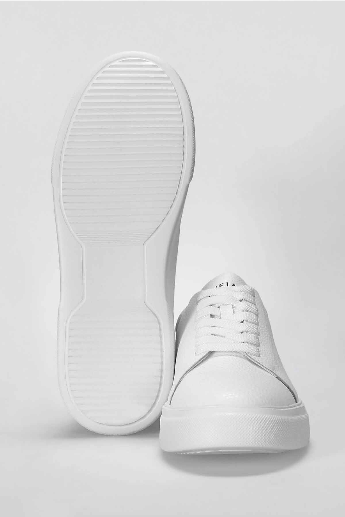 Tommy Erkek Deri Sneaker Ayakkabı / Beden : 40 / Cinsiyet : Erkek