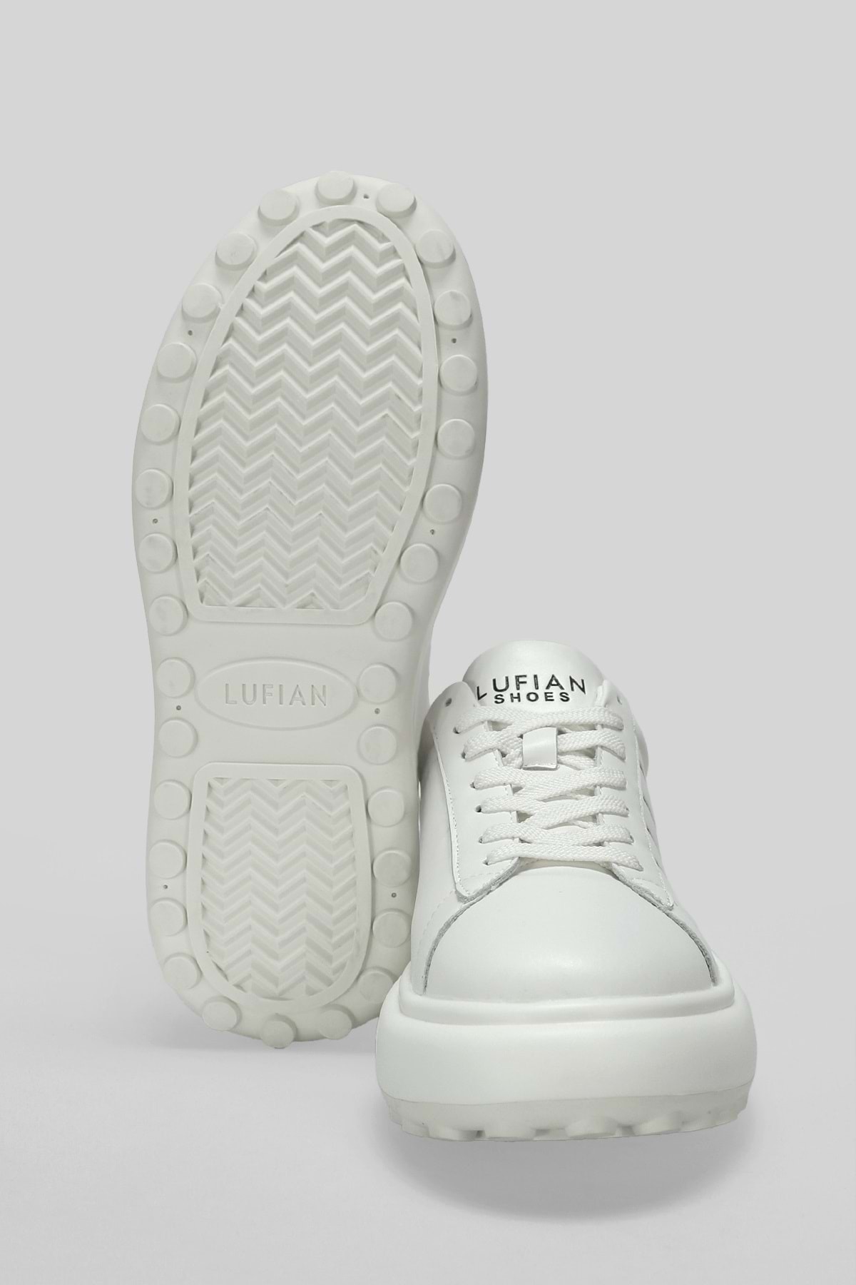 111230270 Raınbow Sneaker Erkek Deri Ayakkabı BEYAZ / Beden : 42 / Cinsiyet : Erkek