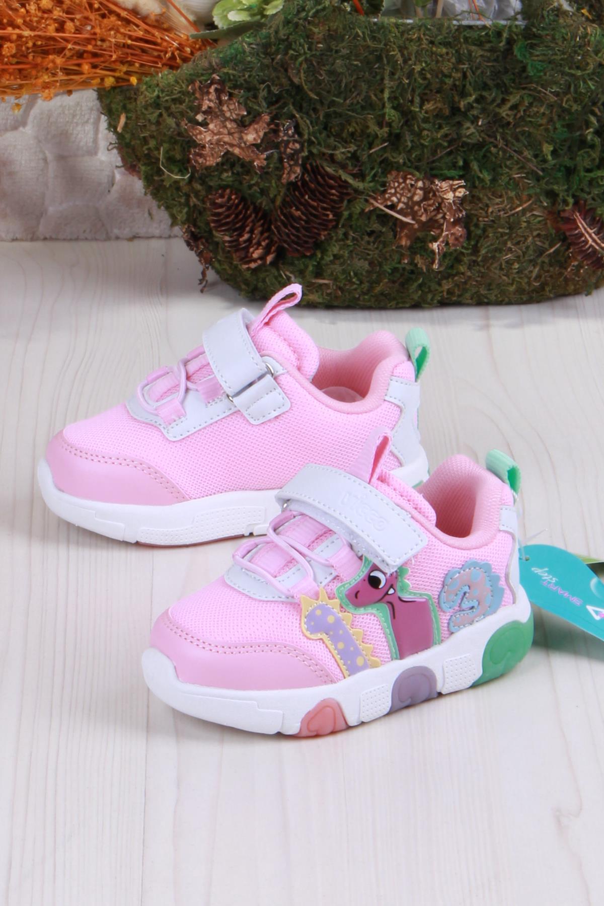 346.P25Y.160 Pembe Number Işıklı Kız Çocuk Ayakkabı / Beden : 29 / Cinsiyet : Kadın / Kız