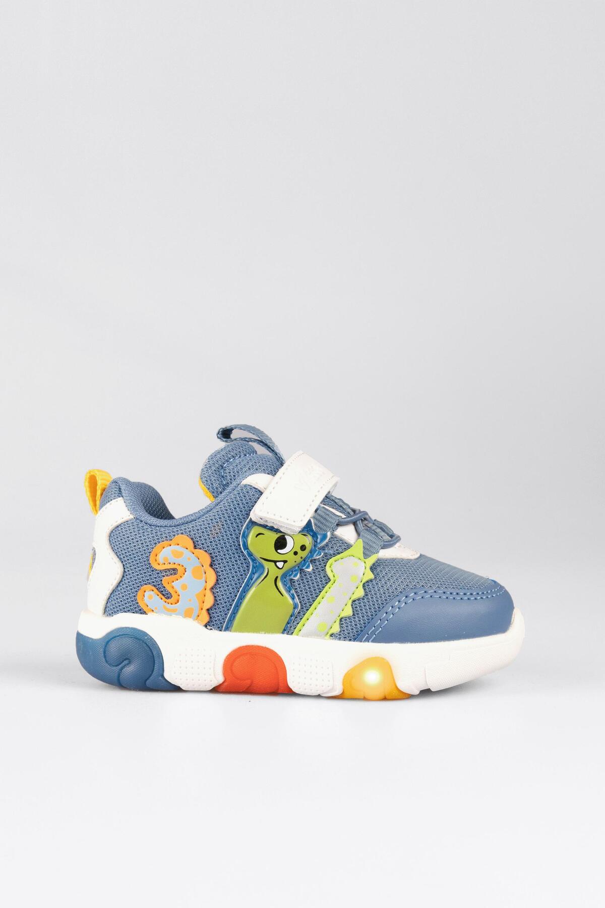 Number Işıklı Erkek Okul Öncesi Kot Spor Ayakkabı / Beden : 30 / Cinsiyet : Erkek