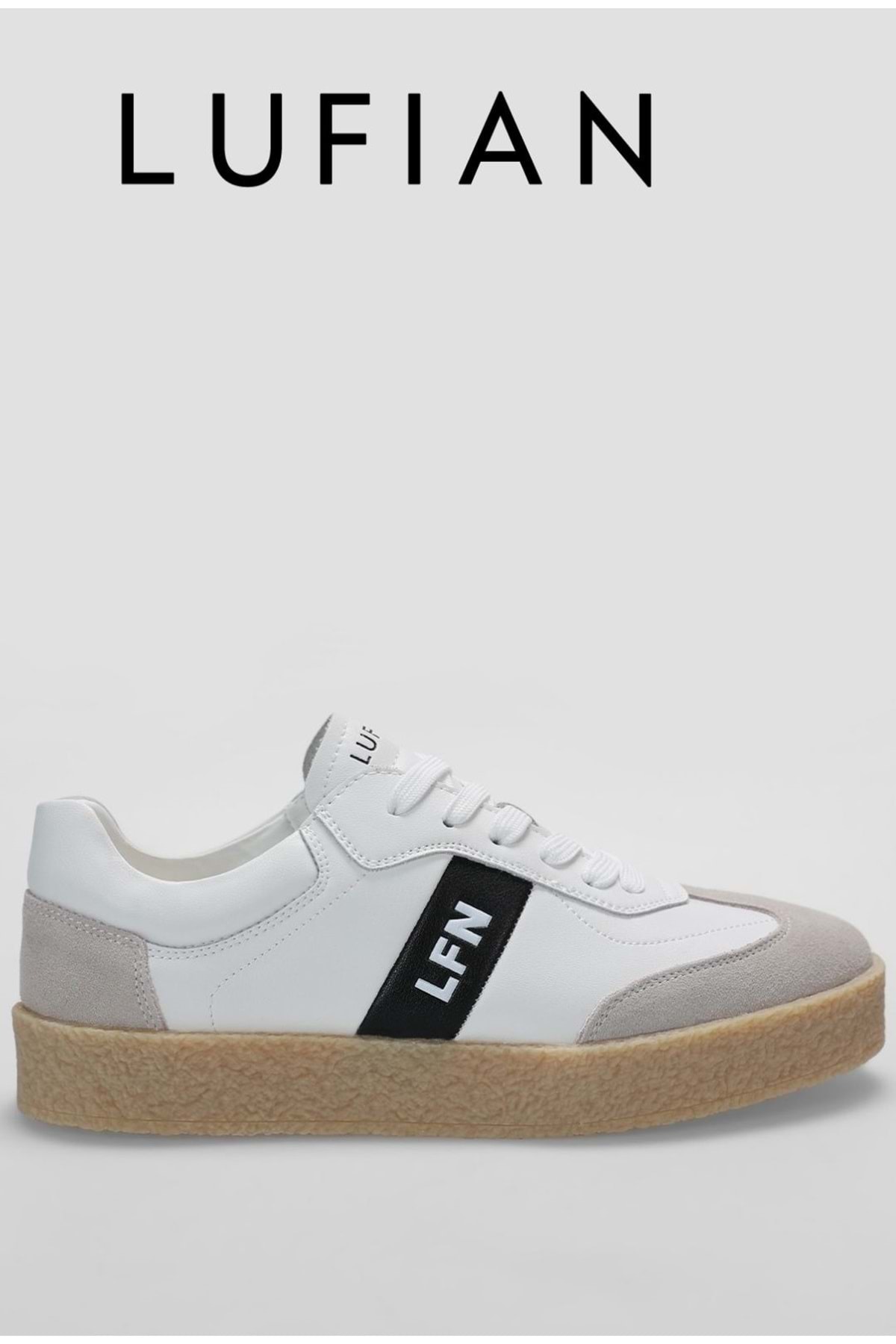 112230208 Jonat Sneaker Erkek Deri Ayakkabı BEYAZ / Beden : 44 / Cinsiyet : Erkek