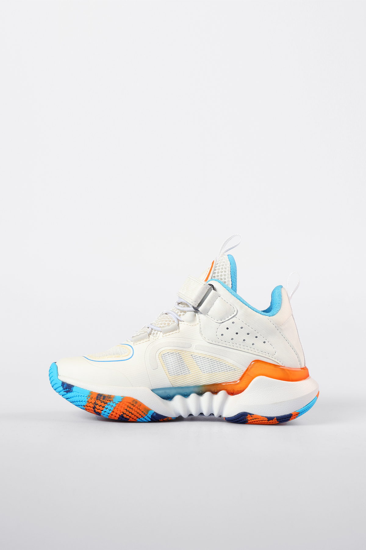 Scan Hafif Unisex Çocuk Beyaz Basketbol Ayakkabısı / Beden : 36 / Cinsiyet : Unisex